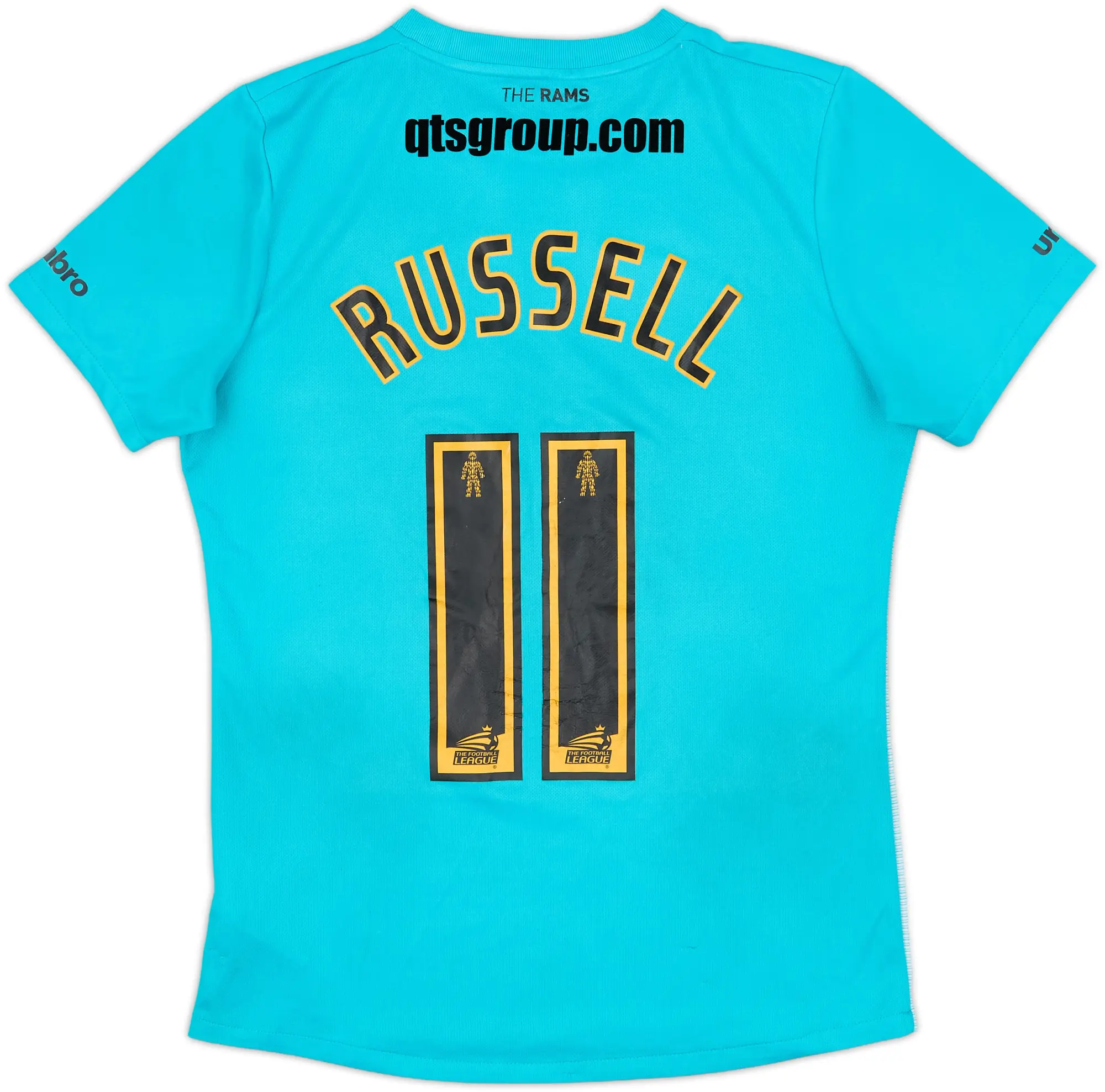 2015-16 Derby County Third Shirt Russell #11 - 6/10 - (XL.Boys)