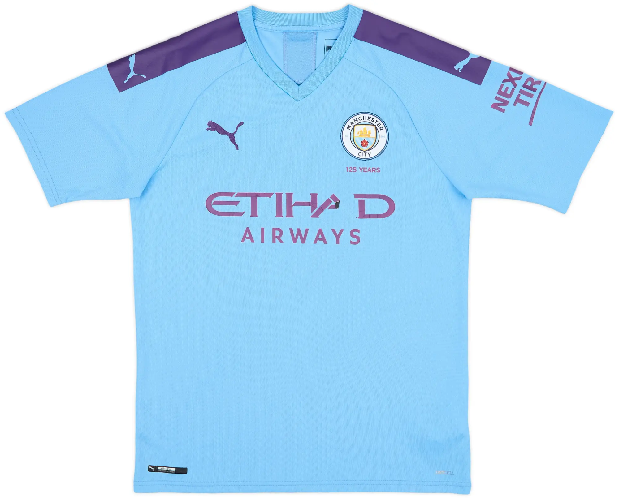 2019-20 Manchester City Home Shirt - 4/10 - (M)