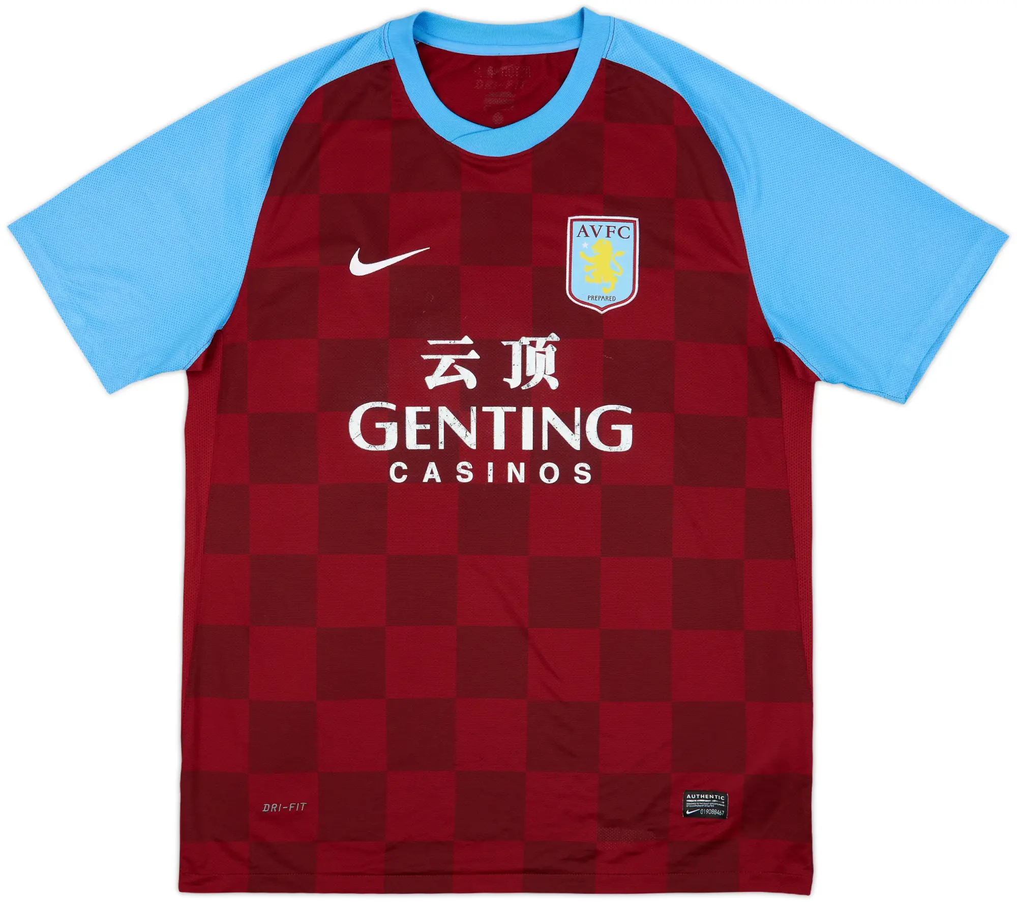 2011-12 Aston Villa Home Shirt - 5/10 - (L)