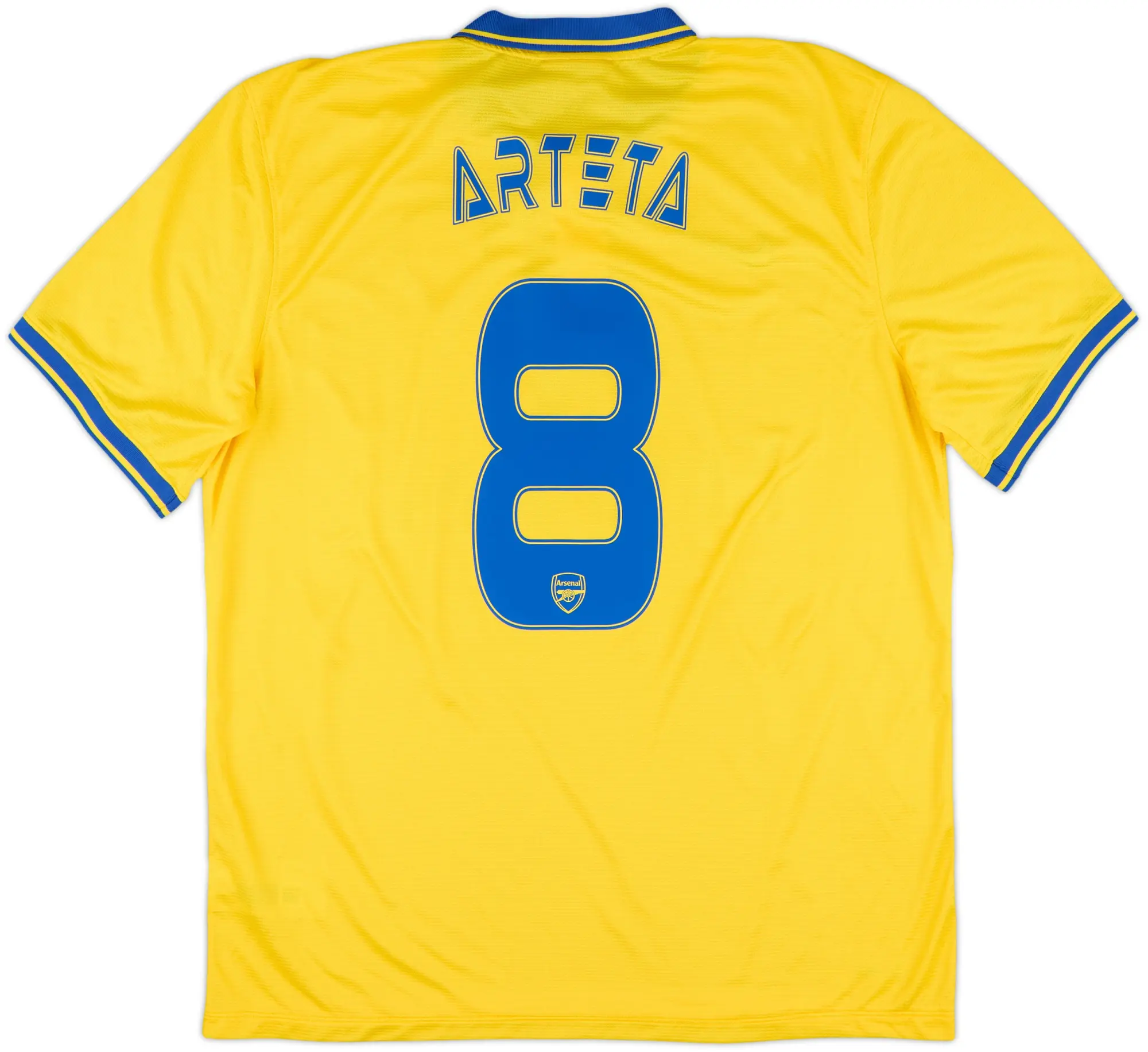 2013-14 Arsenal Away Shirt Arteta #8 - 10/10 - (XL)