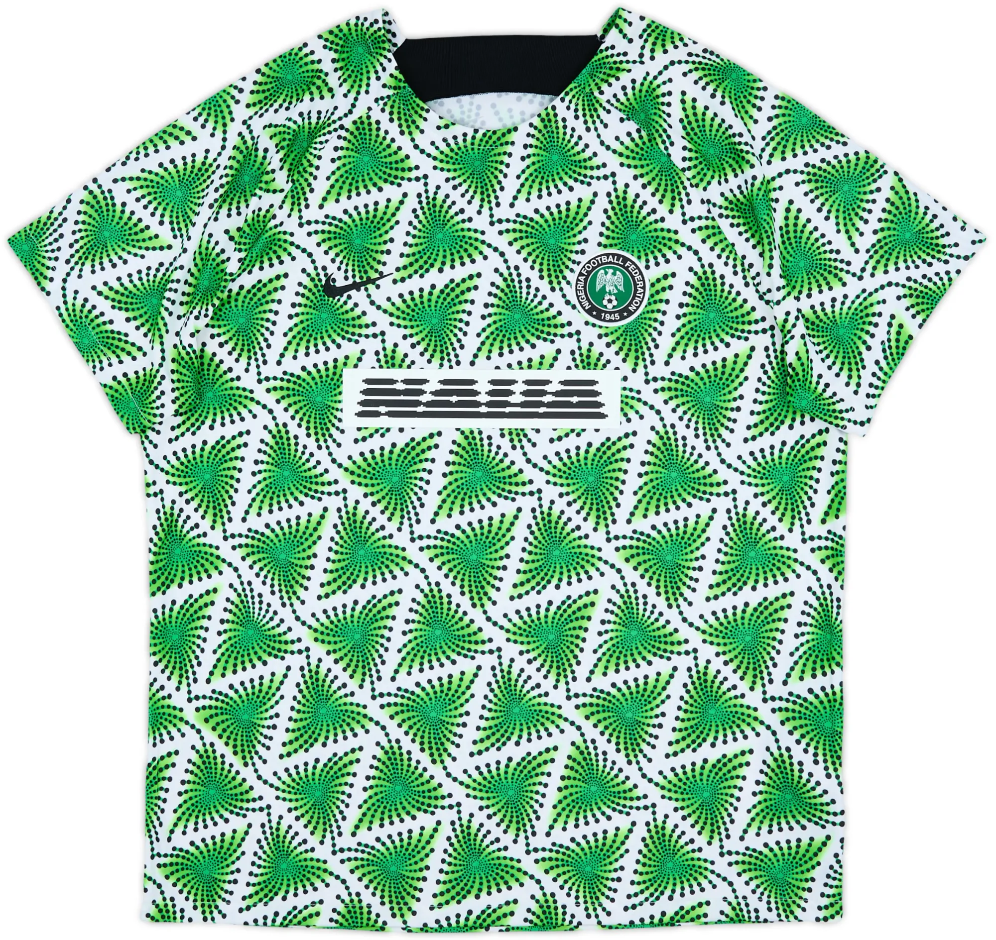 Nike Nigeria Mens SS Pre-Match Home Shirt 2022