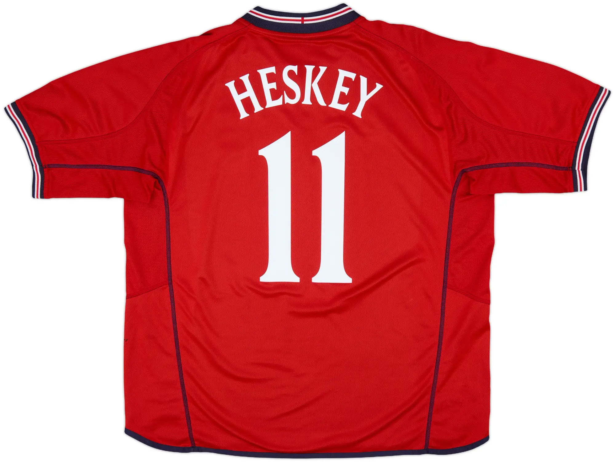 2002-04 England Away Shirt Heskey #11 - 9/10 - (XL)