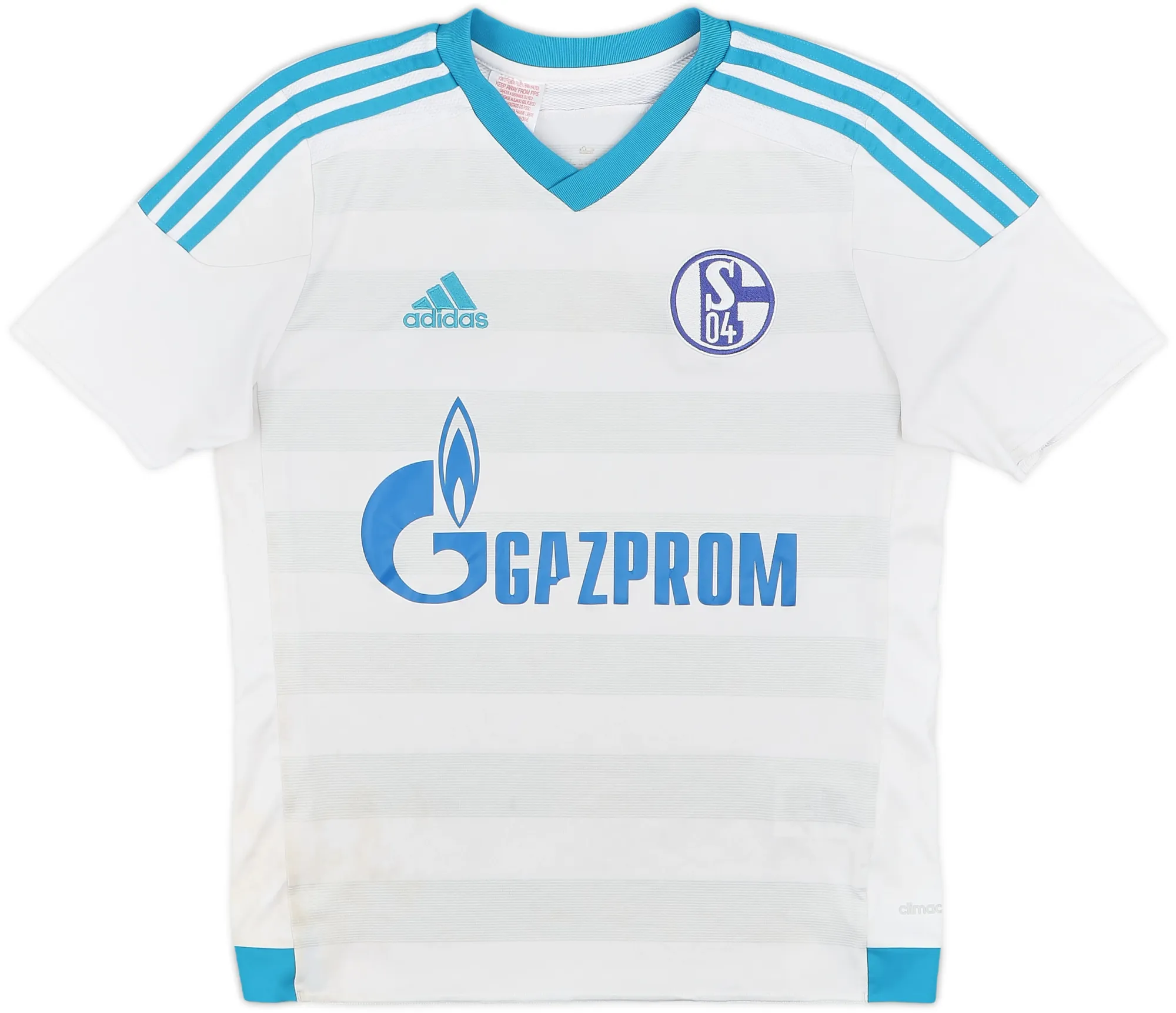 adidas Schalke 04 Boys SS Away Shirt 2015/17