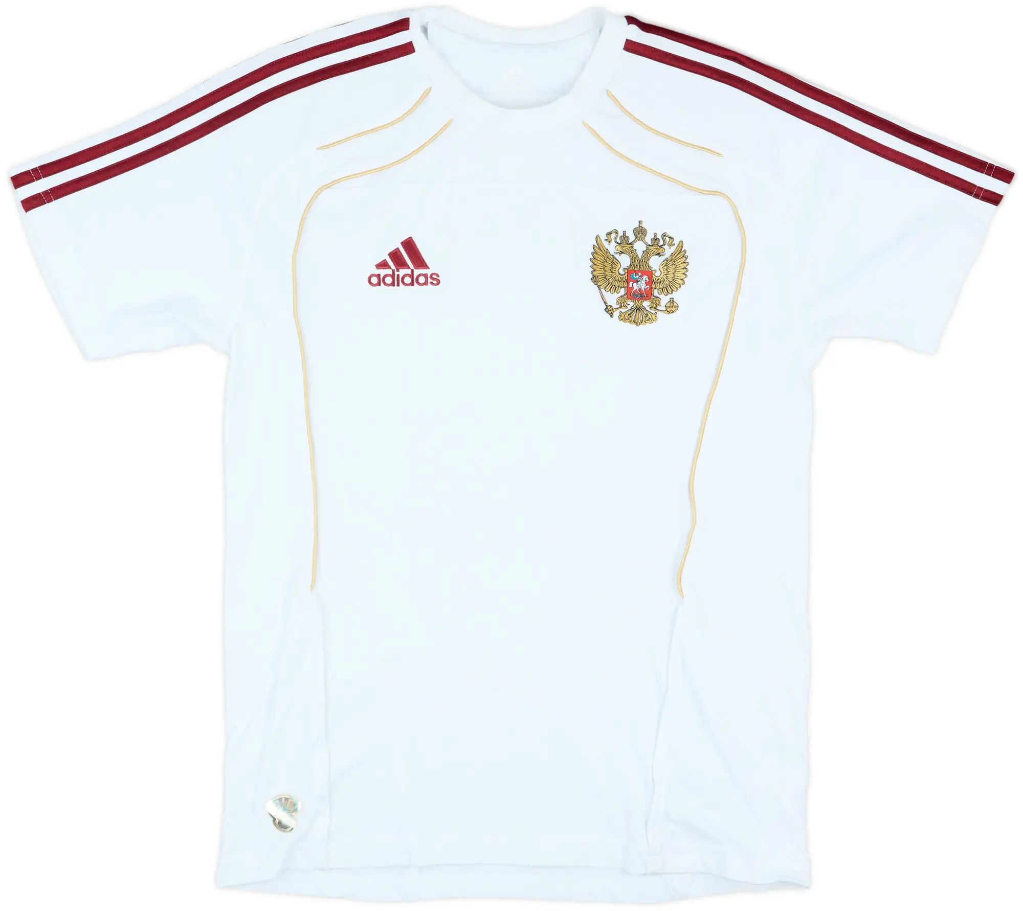 2009-10 Russia adidas Cotton Tee - 7/10 - (S/M)