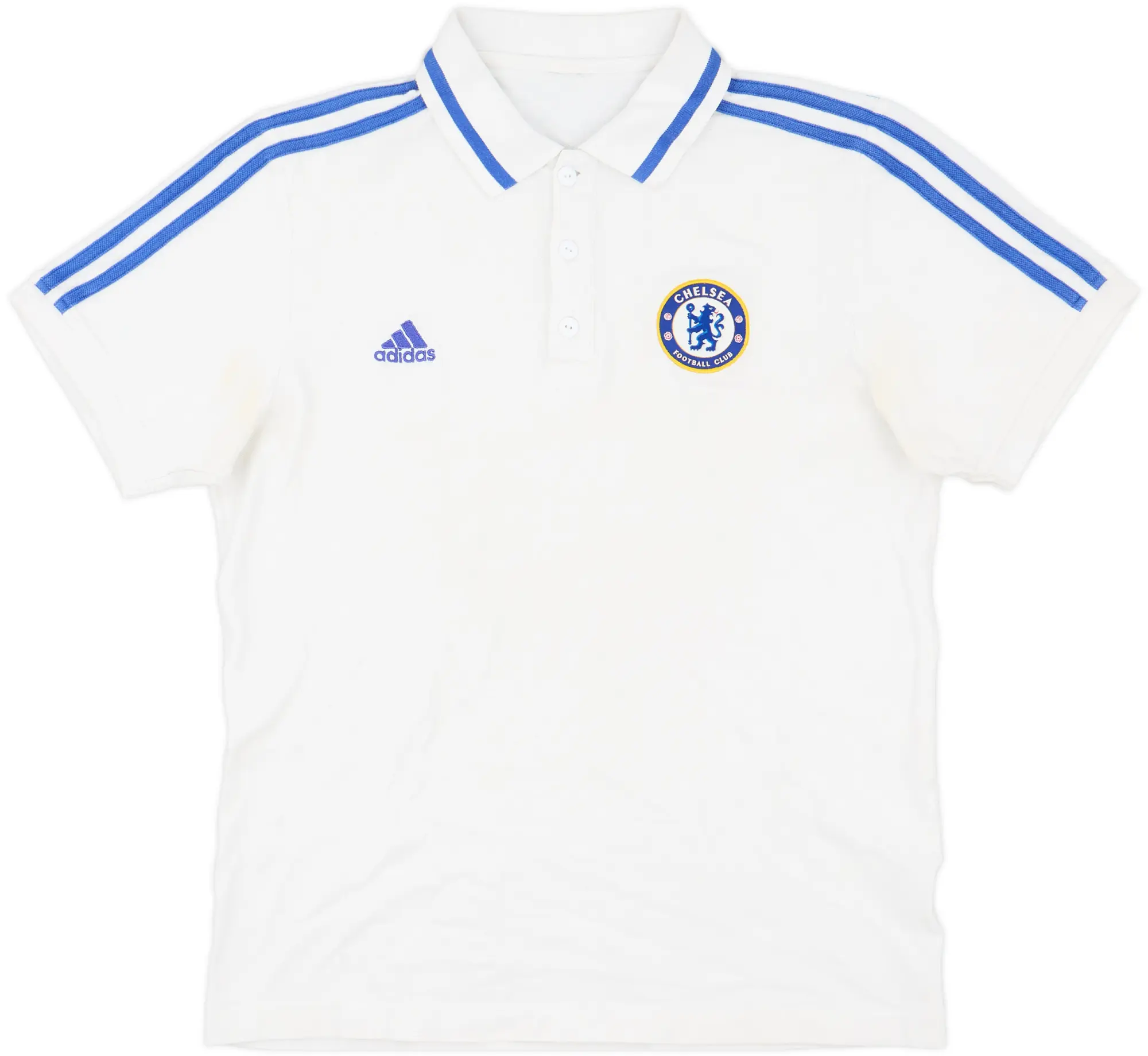 2010-11 Chelsea adidas Polo Shirt - 7/10 - (XL.Boys)