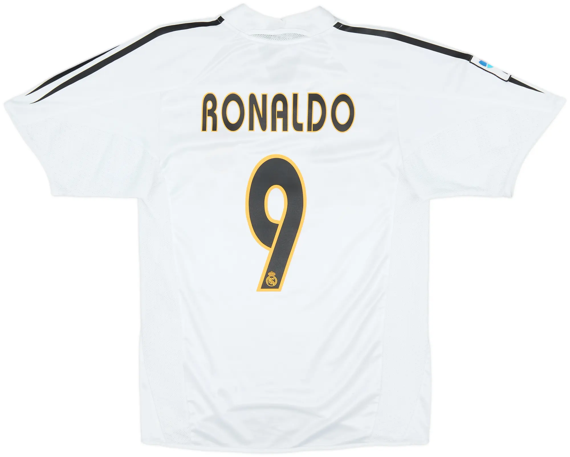 2004-05 Real Madrid Home Shirt Ronaldo #9 - 8/10 - (S)