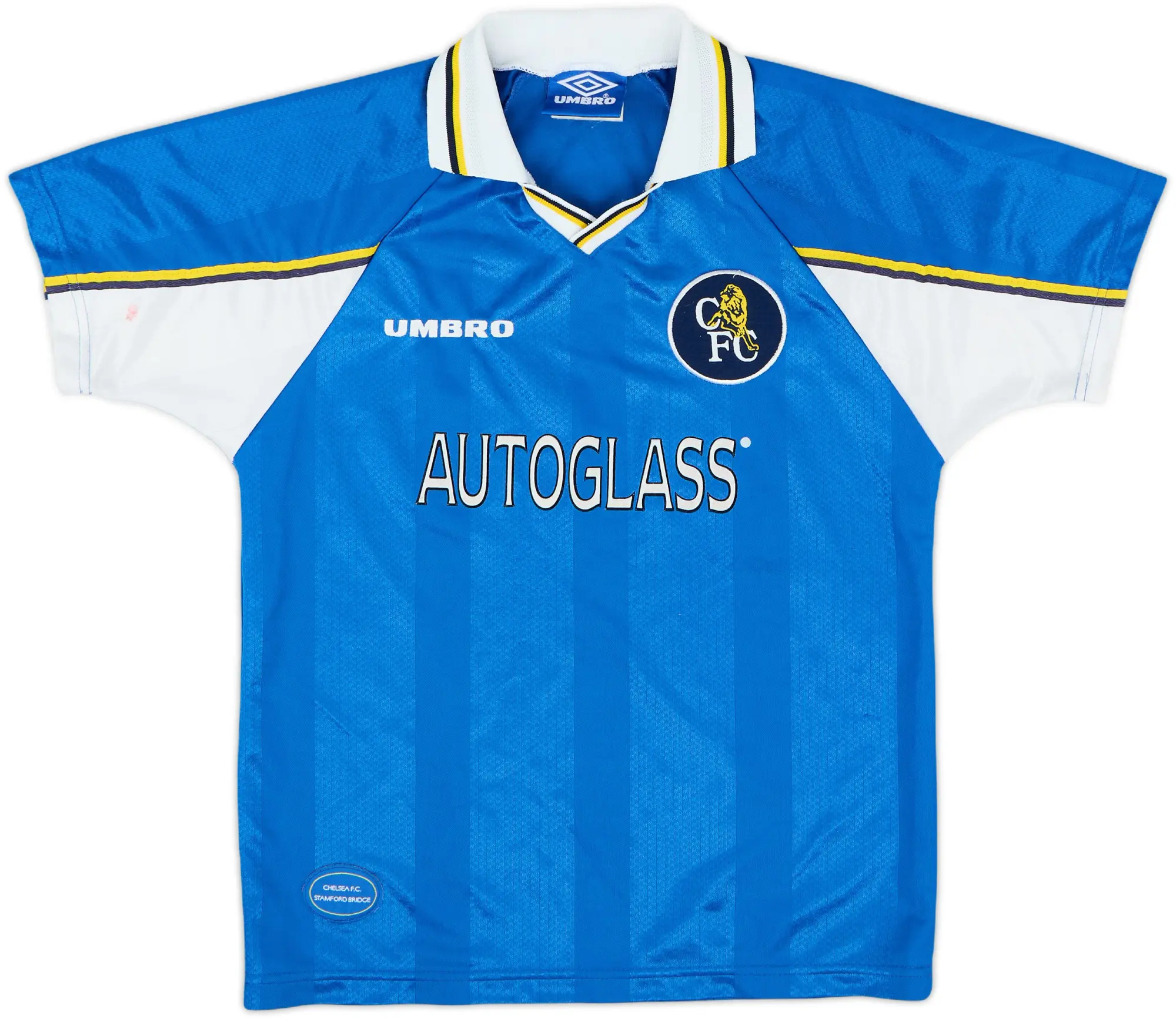 1997-99 Chelsea Home Shirt - 9/10 - (L.Boys)