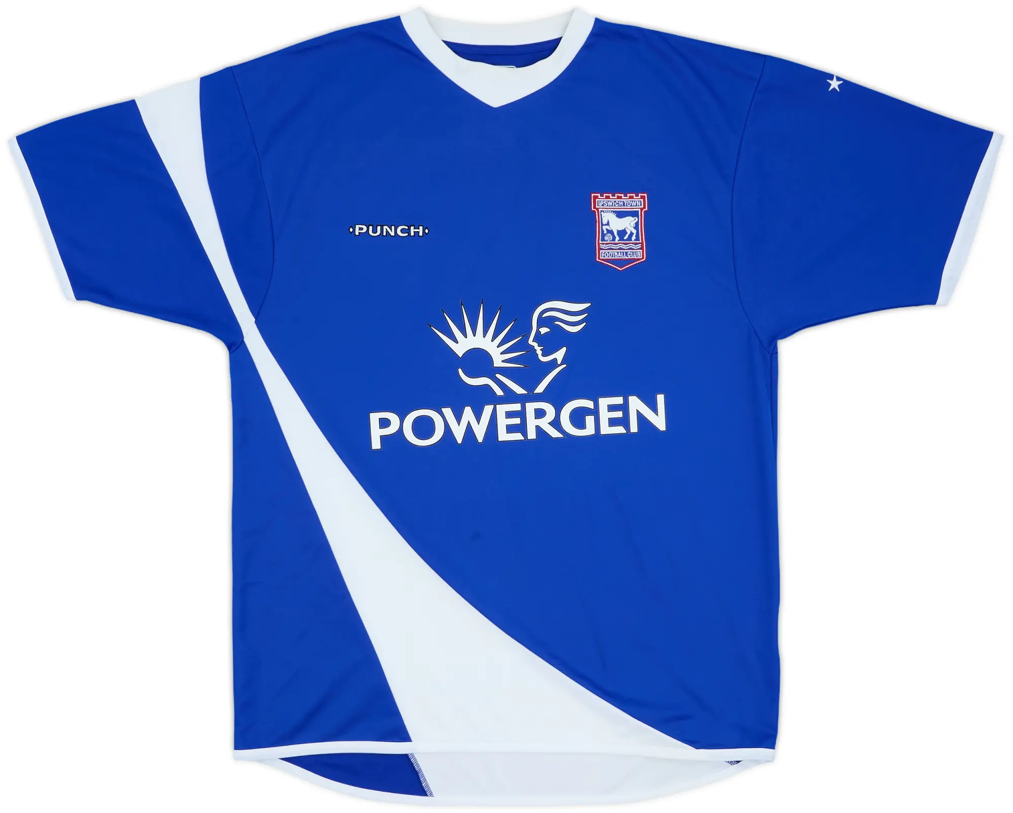 2005-07 Ipswich Home Shirt - 9/10 - (L)