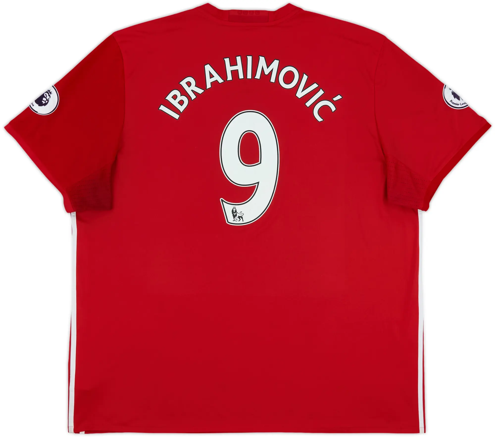 2016-17 Manchester United Home Shirt Ibrahimovic #9 - 7/10 - (3XL)