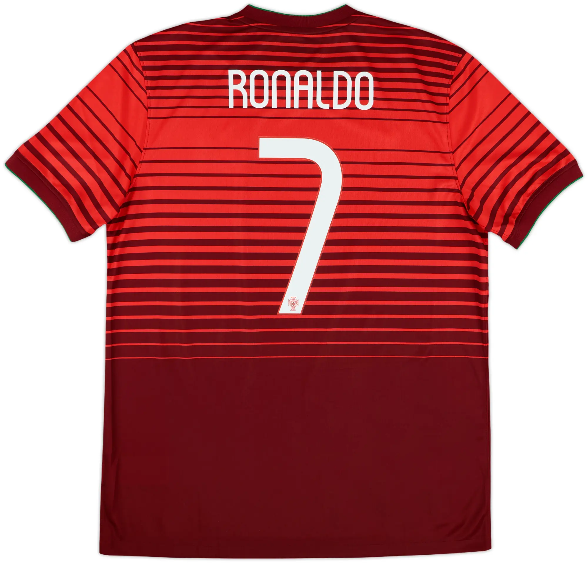 2014-15 Portugal Home Shirt Ronaldo #7 (L)