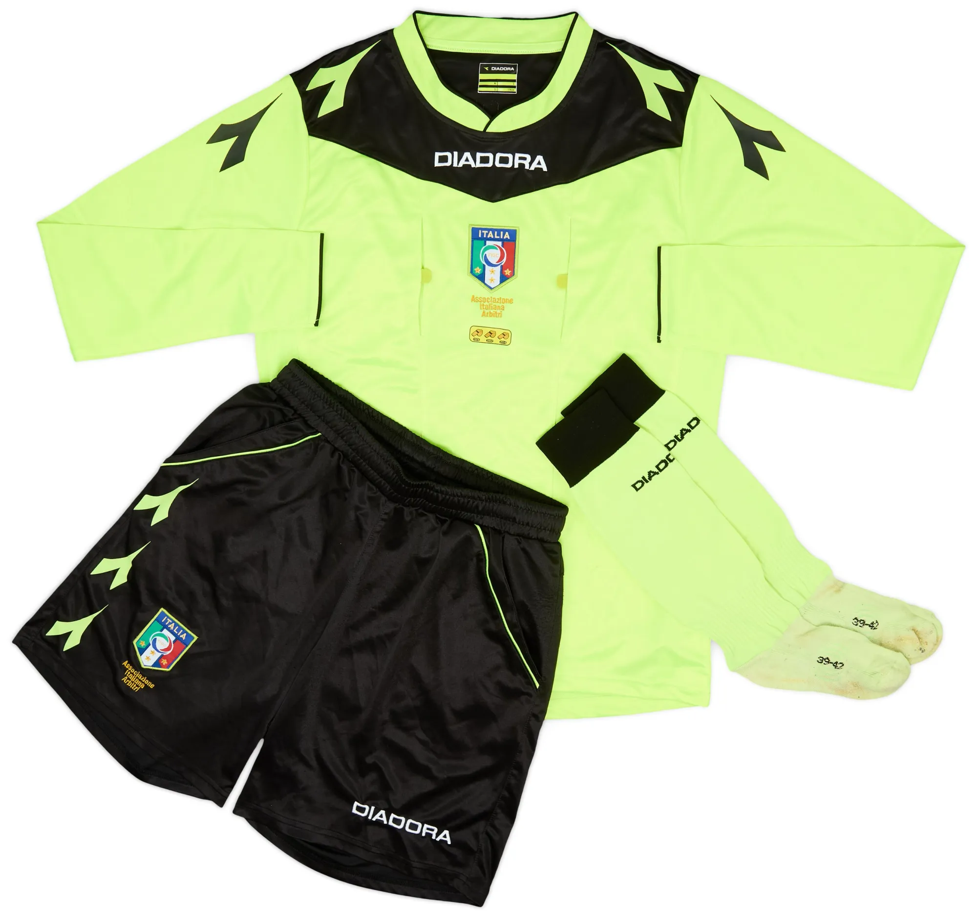 Diadora Italy Mens LS Home Mini Kit 2014