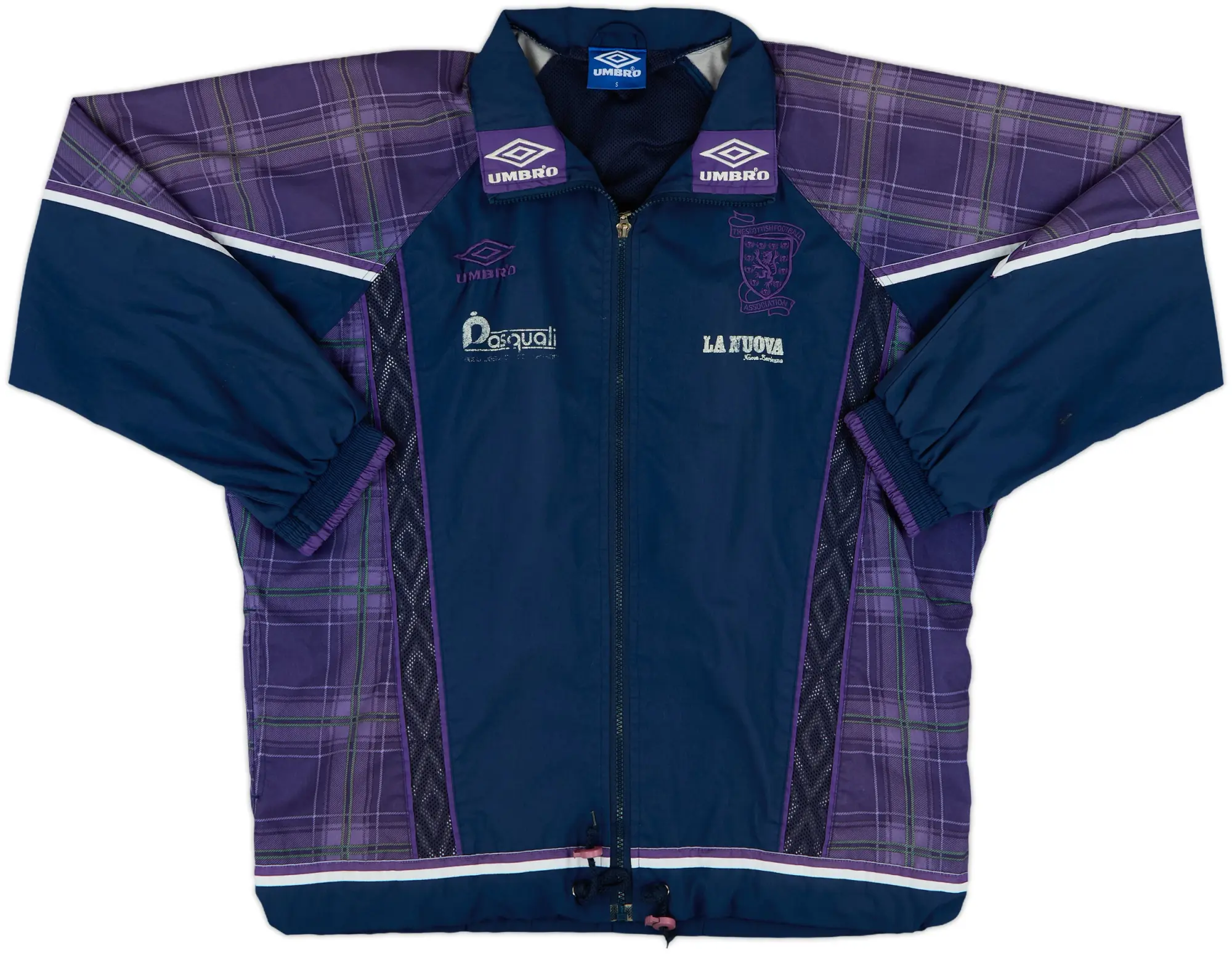 1994-96 Scotland Umbro Track Jacket - 7/10 - (S)