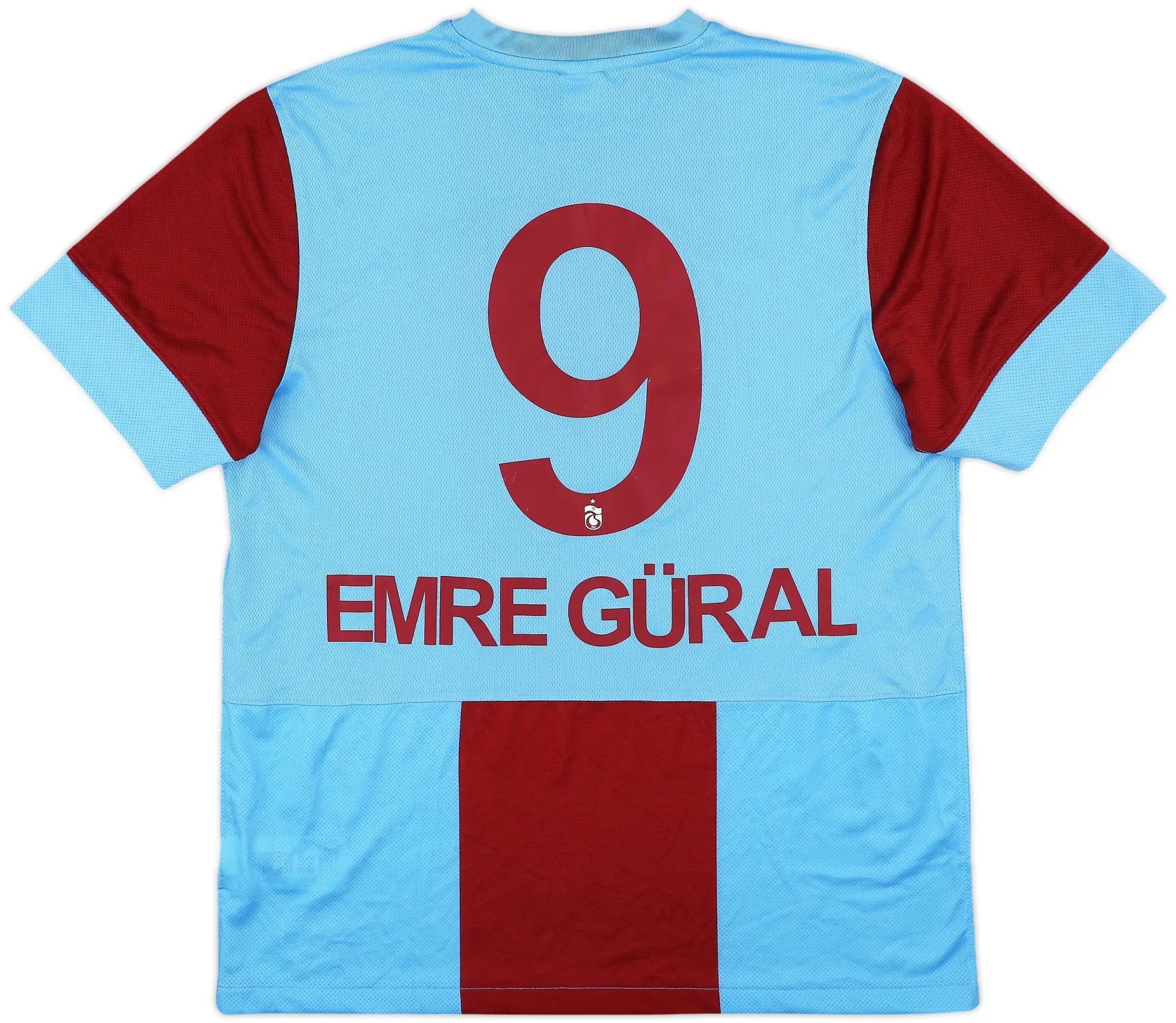 2013-14 Trabzonspor Home Shirt Emre Gural #9 - 8/10 - (L)