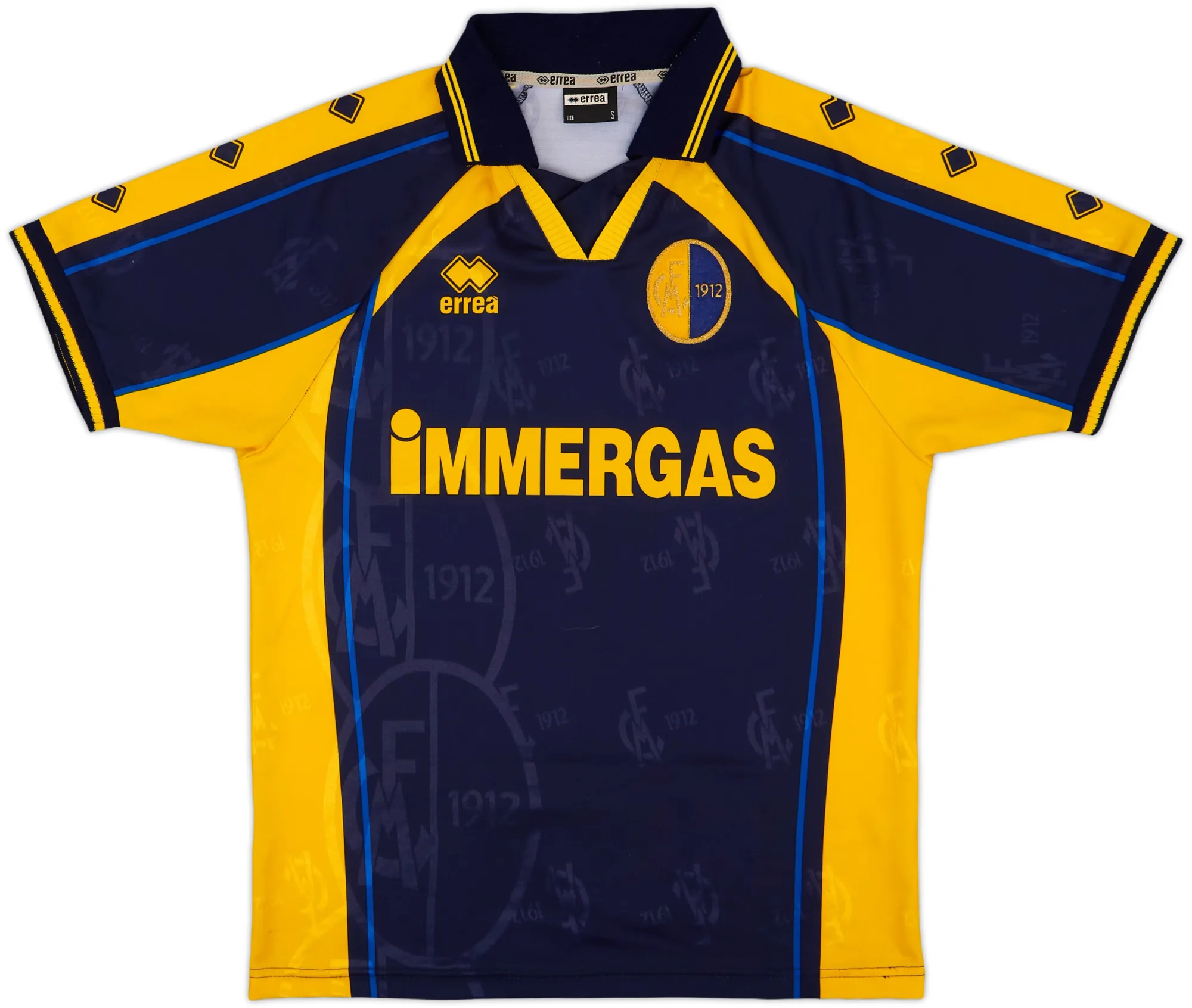 Errea Modena Mens SS Away Shirt 2001/02
