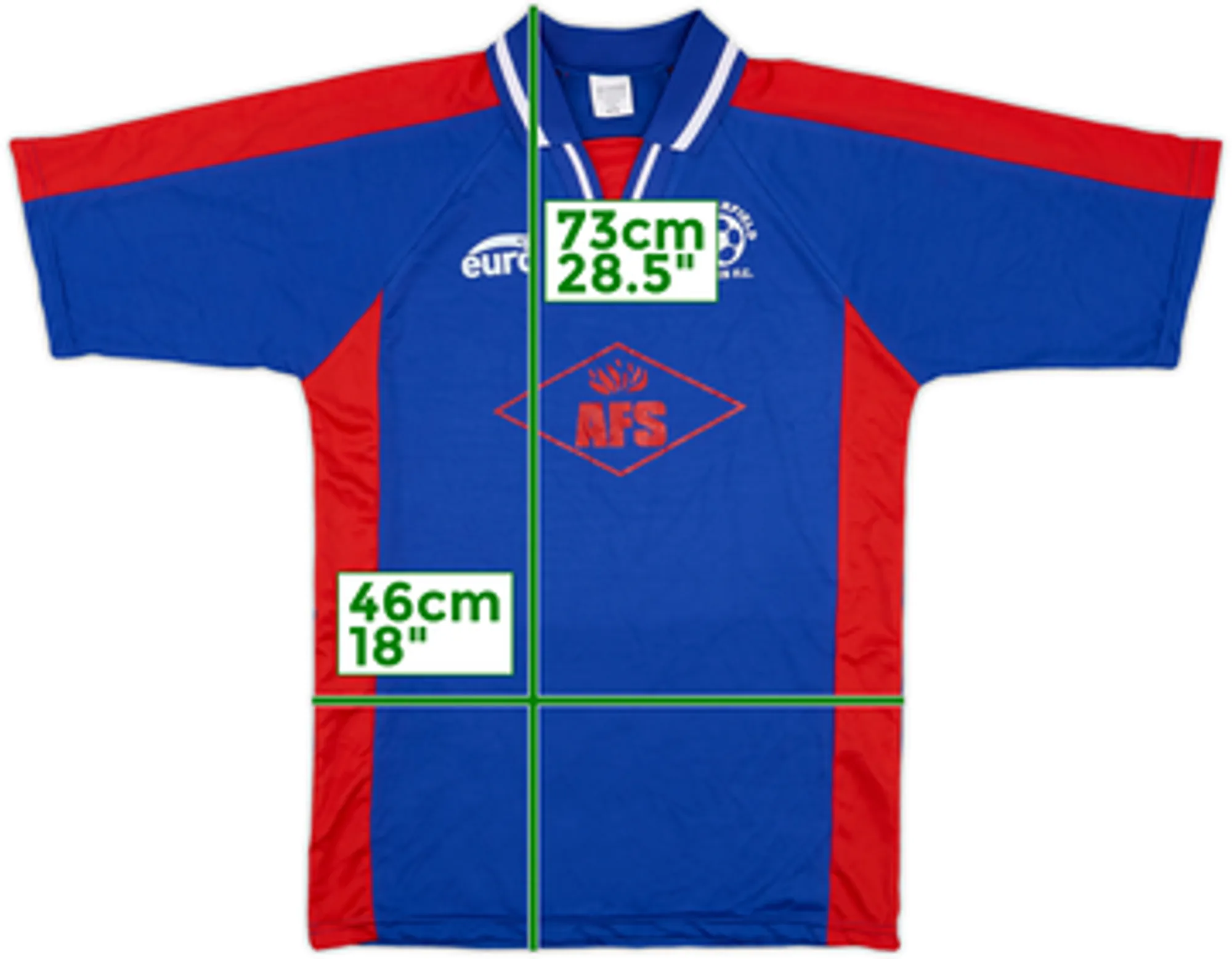 Home Chesterfield Womens SS Home Shirt 2000/01