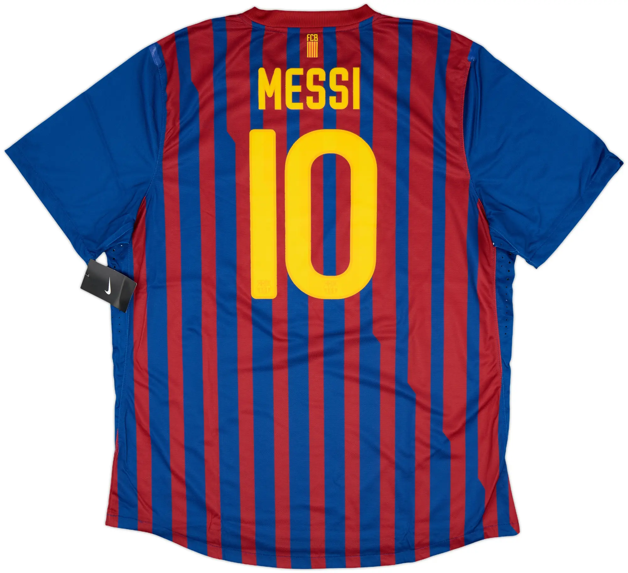 Nike Barcelona Mens SS Player Issue Home Shirt 2011/12