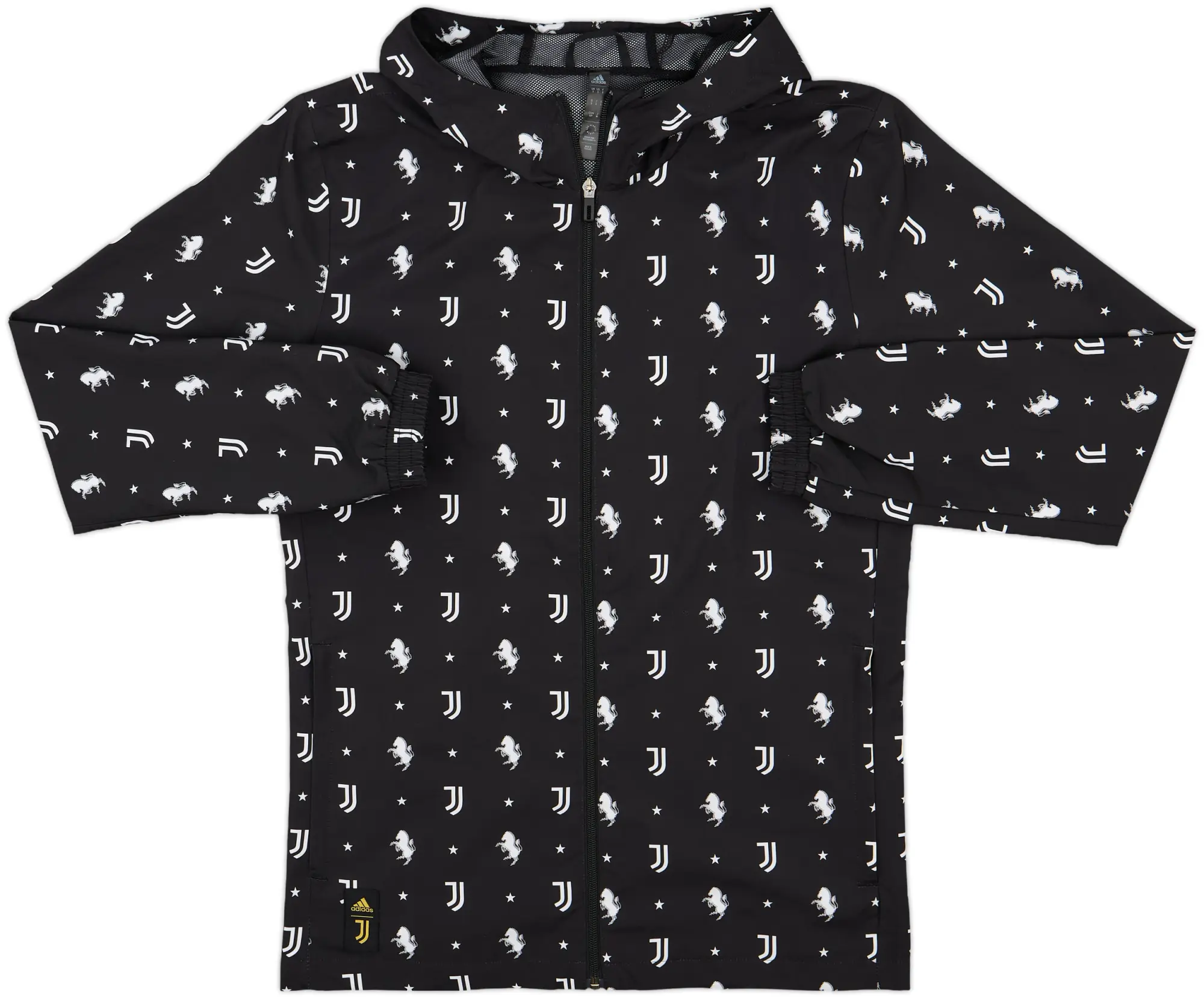 2022-23 Juventus adidas Hooded Track Jacket - 10/10 - (S)