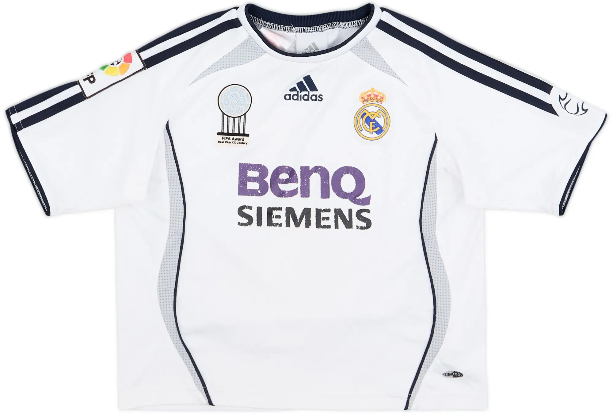 2006-07 Real Madrid Home Shirt - 6/10 - (5-6 Years)