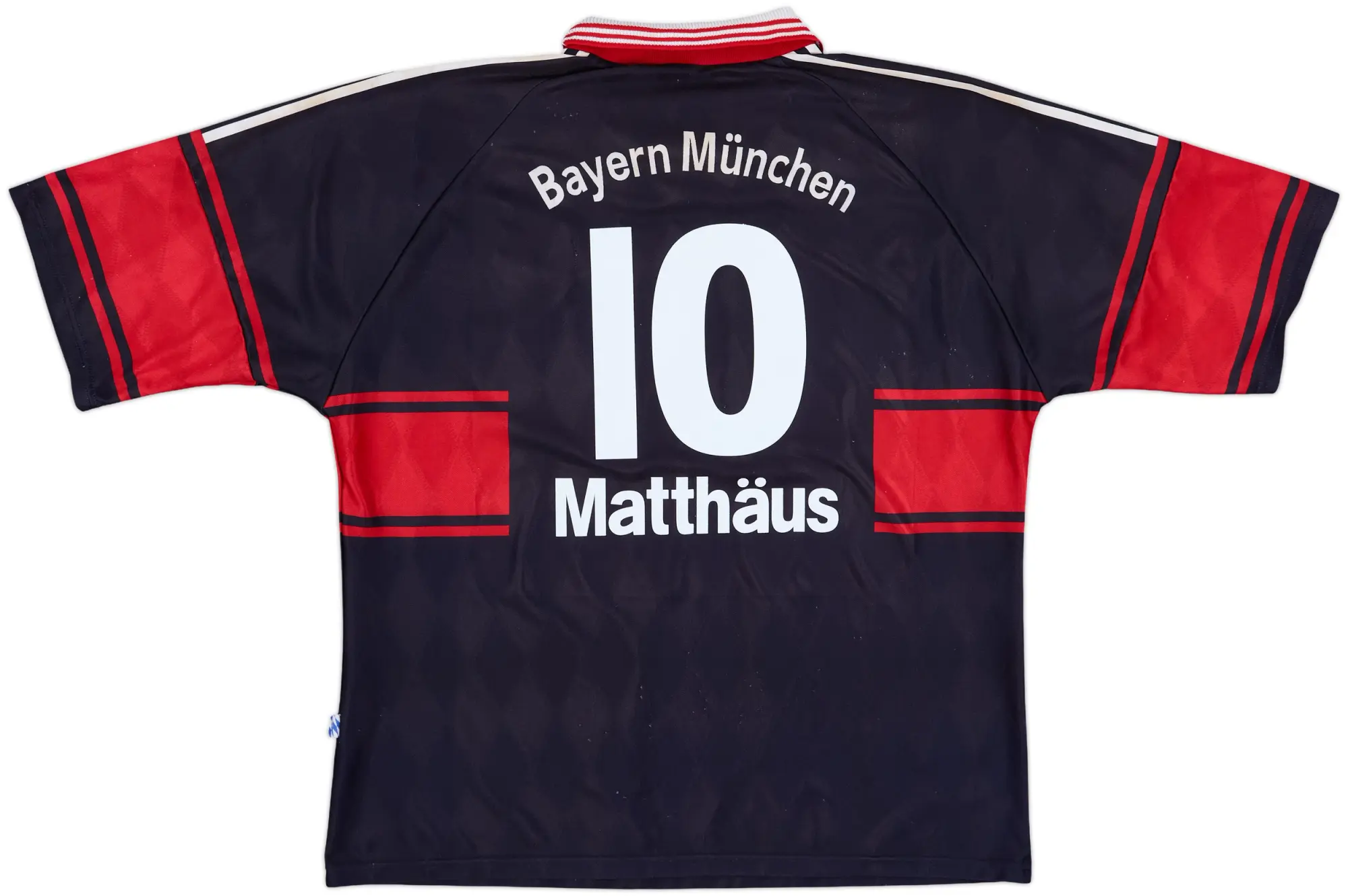 adidas Bayern Munich Mens SS Home Shirt 1997/99