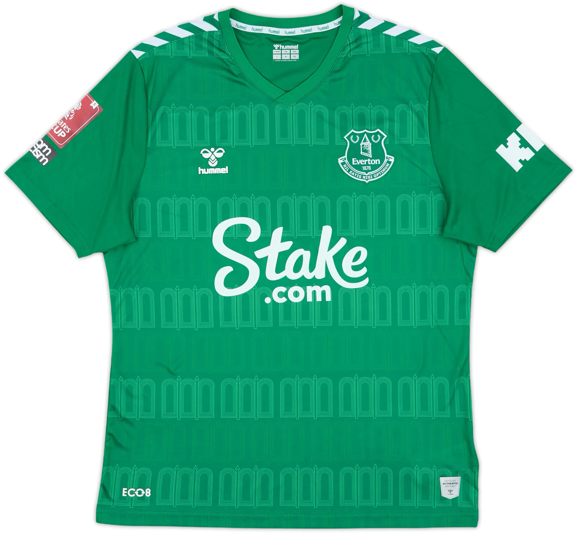 Hummel Everton Mens SS Goalkeeper Home Shirt 2023/24