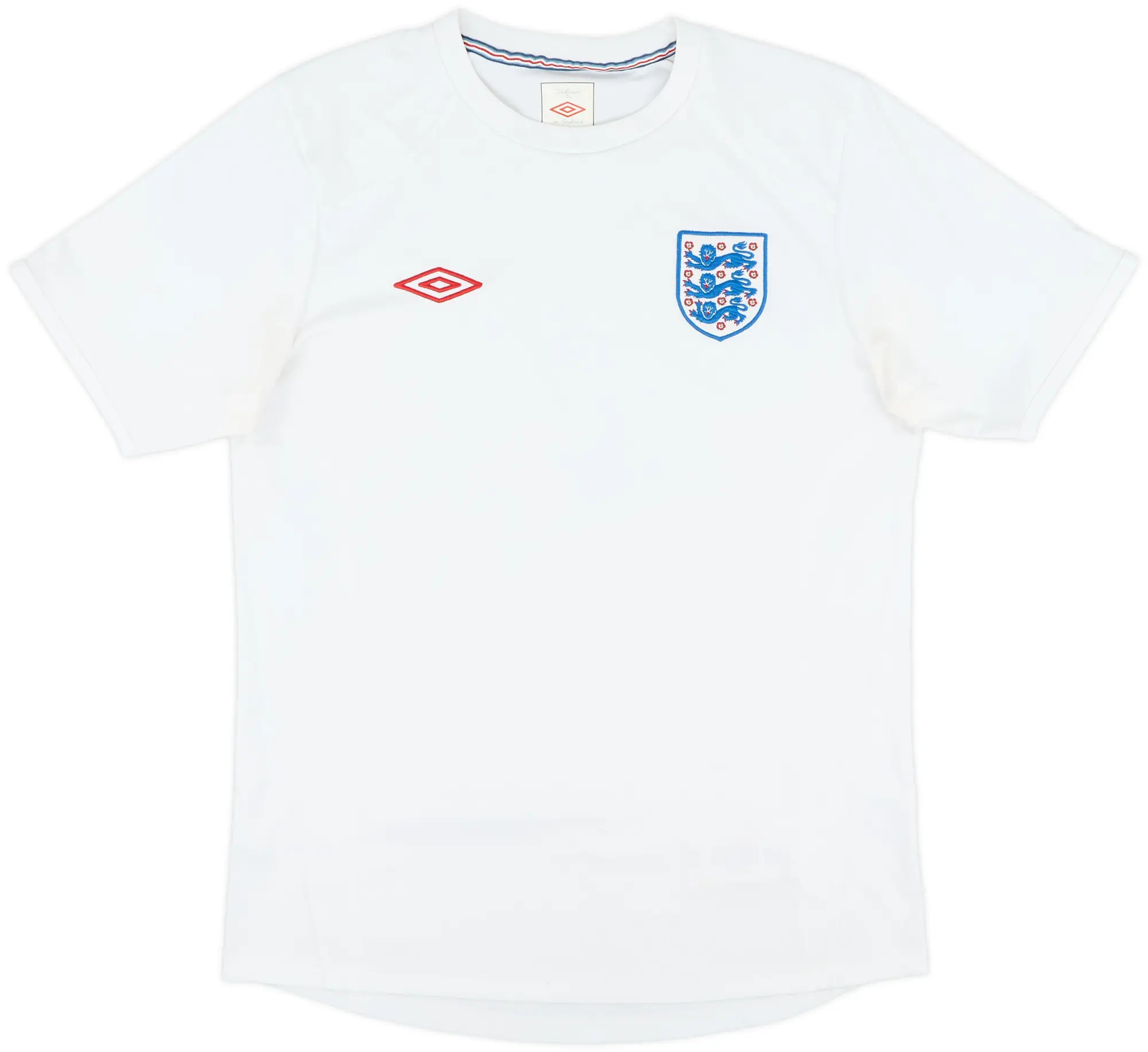 2009-10 England Umbro Training Shirt - 8/10 - (M)