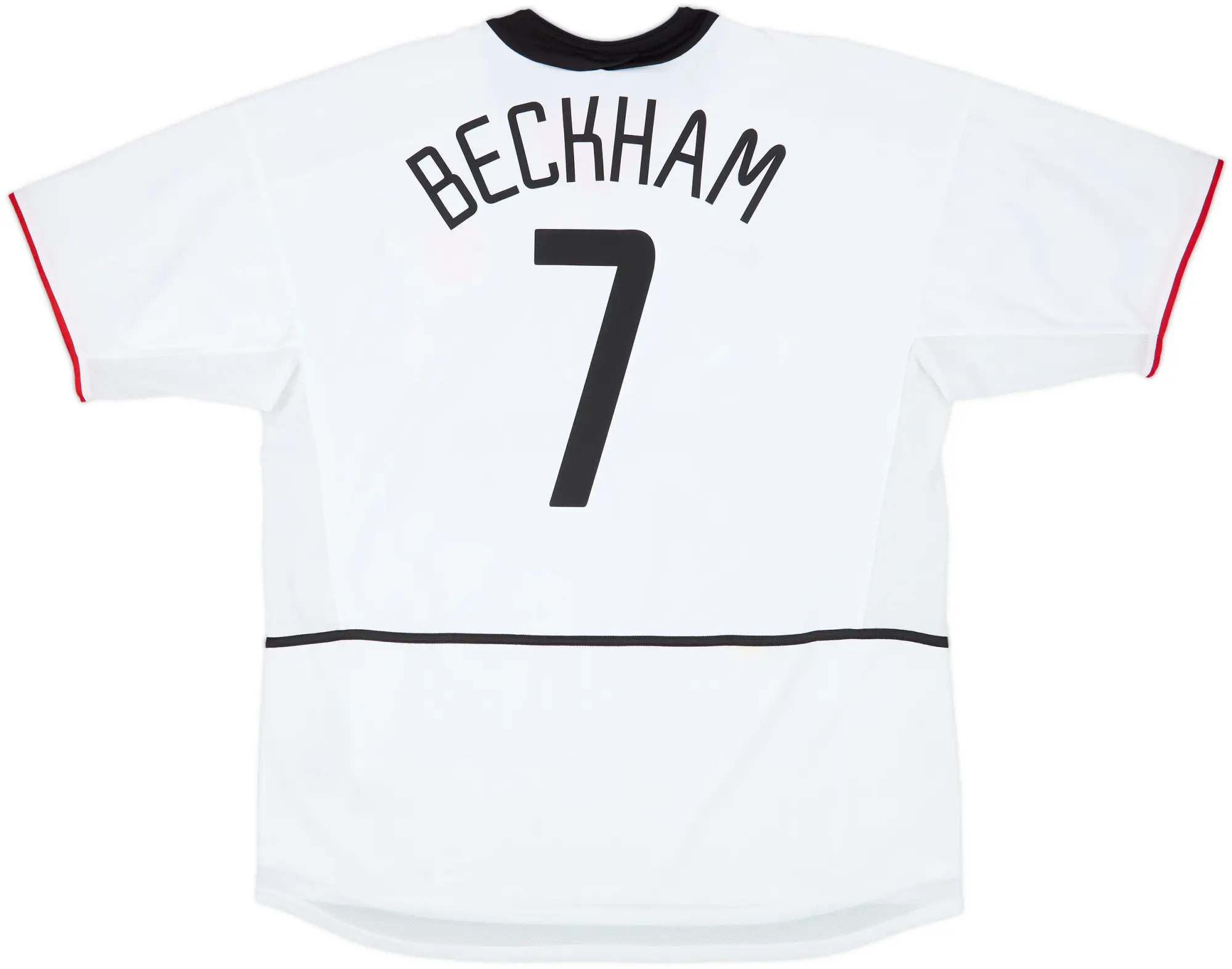 2002-03 Manchester United Away Shirt Beckham #7 (XXL)