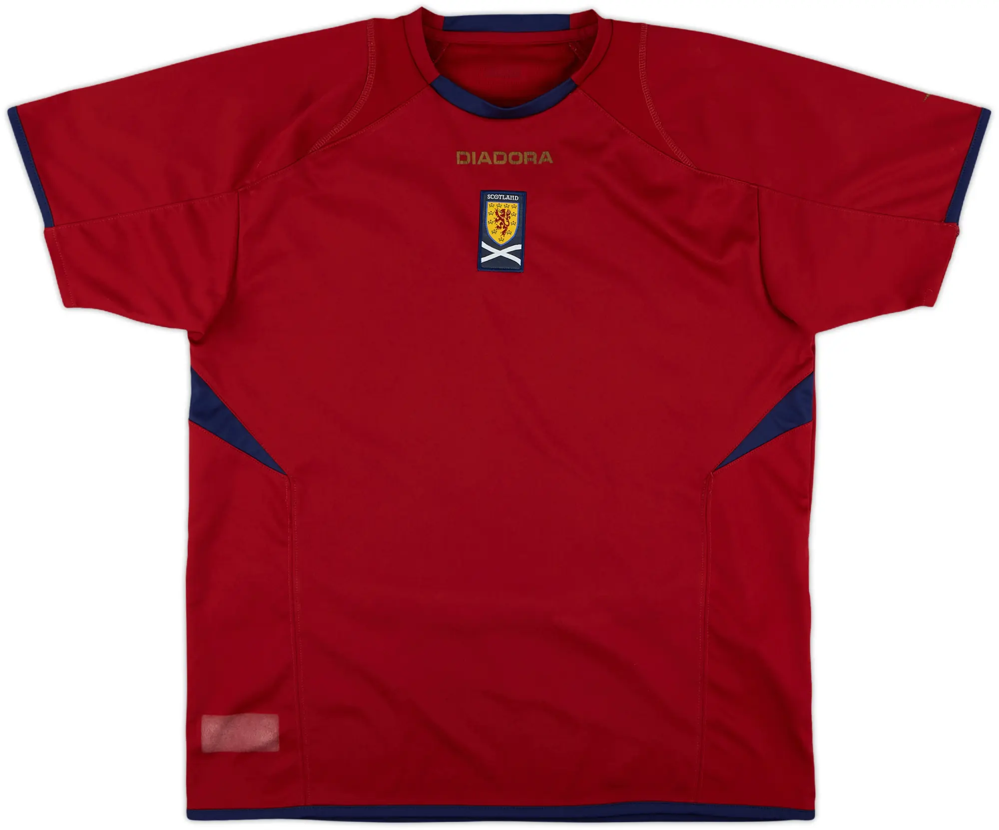 2007-08 Scotland Diadora Training Shirt - 7/10 - (XL.Boys)