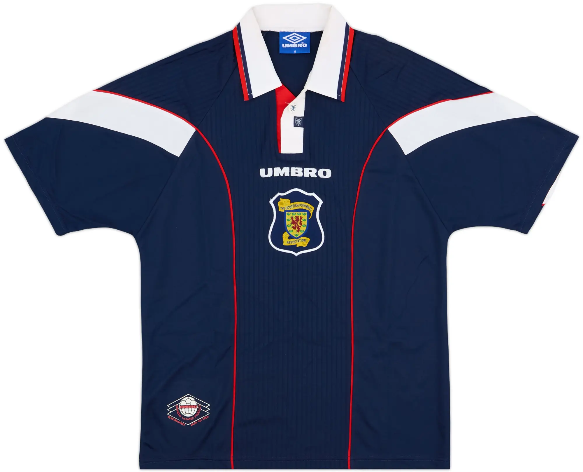 1996-98 Scotland Home Shirt - 10/10 - (M)