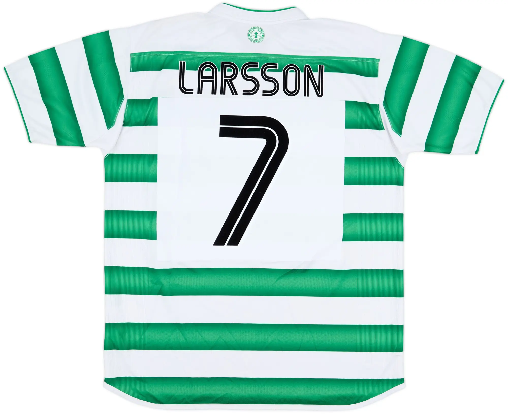 2003-04 Celtic Home Shirt Larsson #7 - 9/10 - (L)