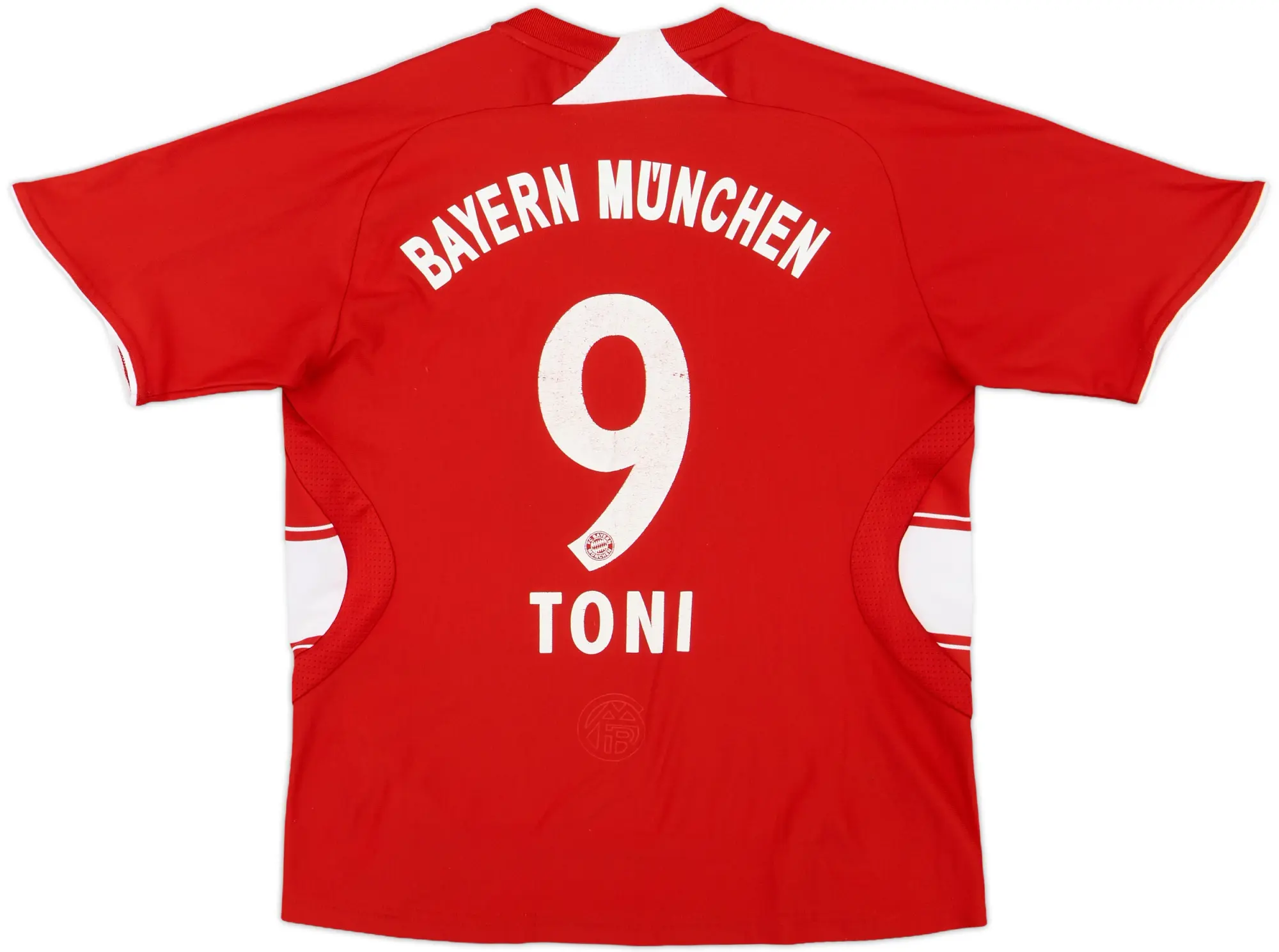 adidas Bayern Munich Boys SS Home Shirt 2007/08