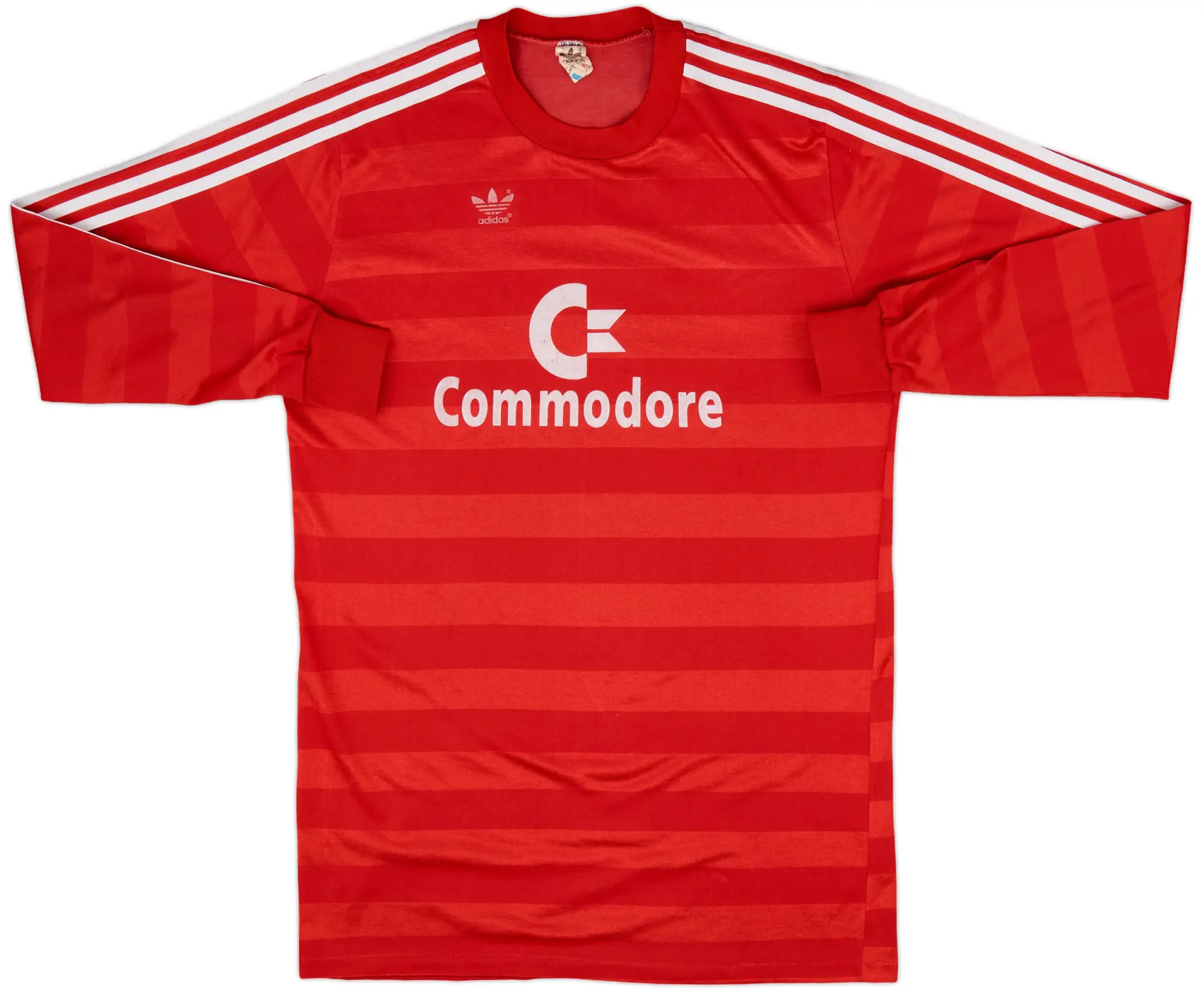 adidas Bayern Munich Mens LS Home Shirt 1987/88