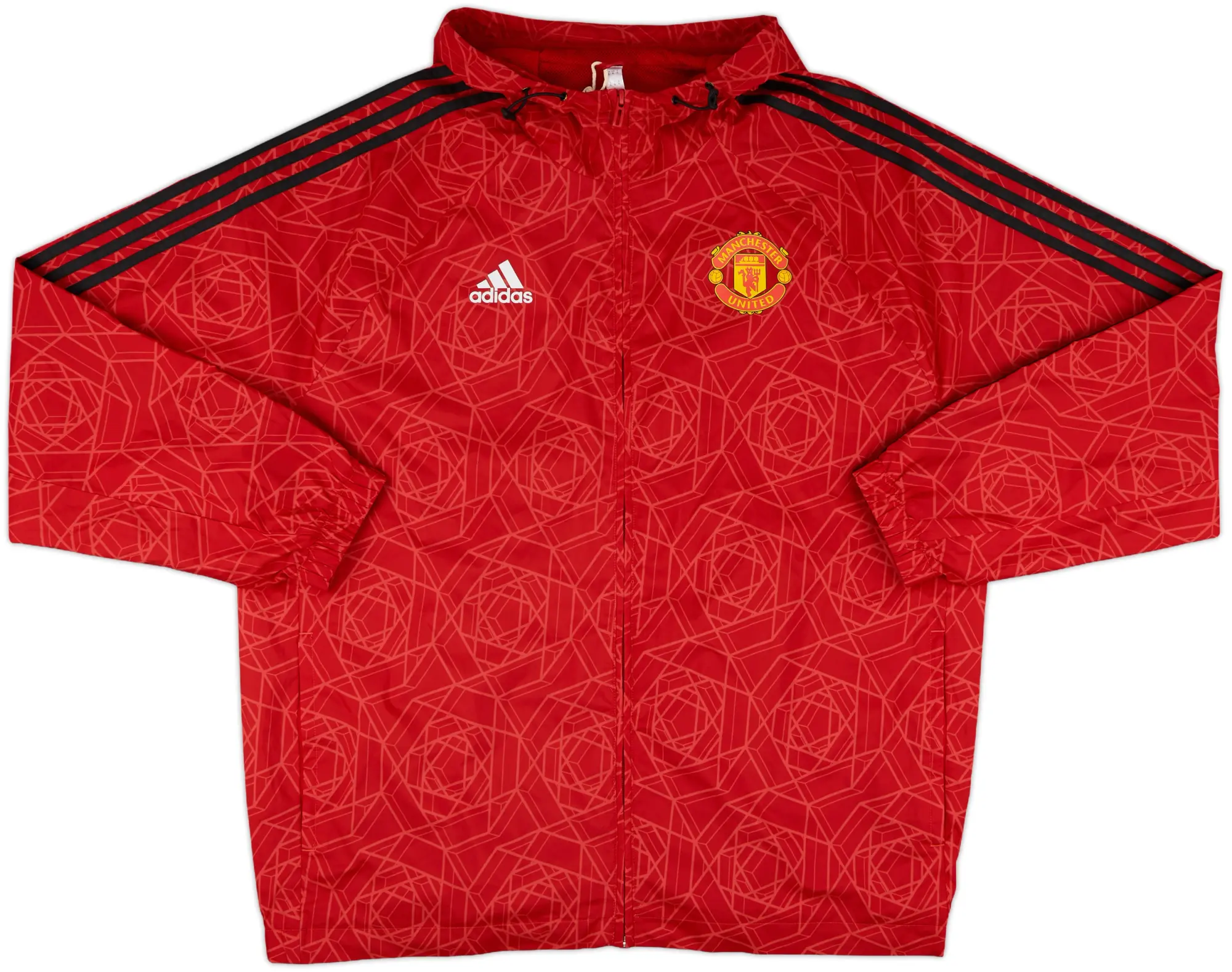 2023-24 Manchester United adidas DNA Windbreaker Jacket - 8/10 - (XL)