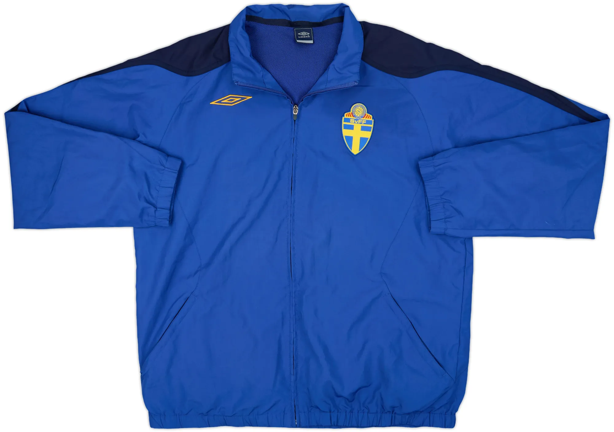 2006-07 Sweden Umbro Track Jacket - 8/10 - (XL)