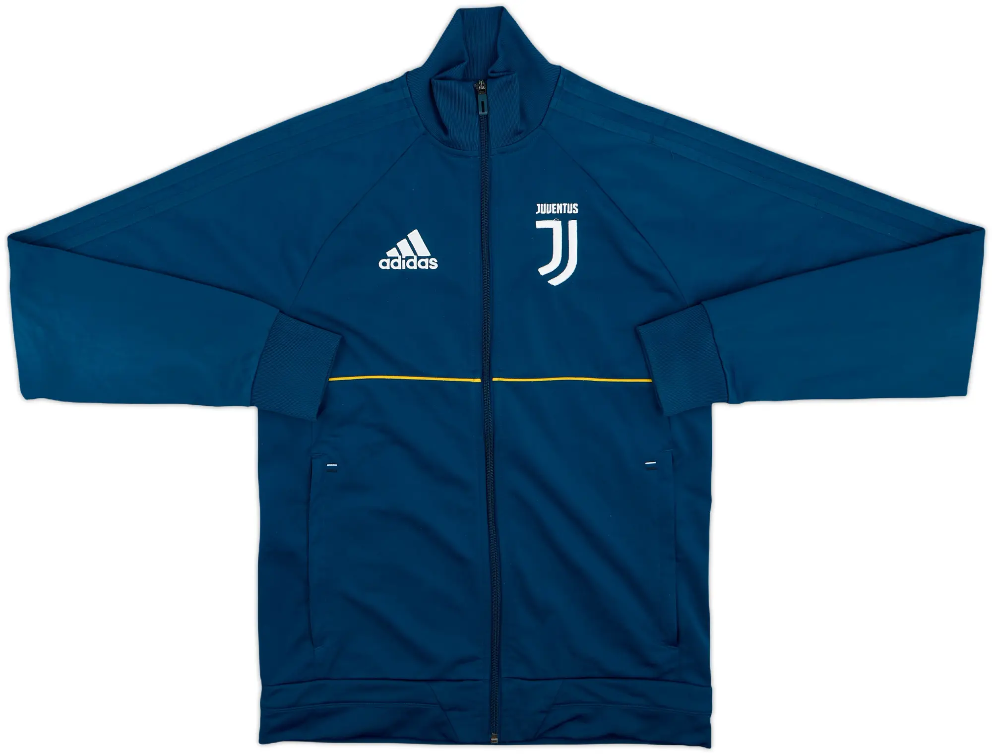 2017-18 Juventus adidas Hooded Track Jacket - 8/10 - (XS)