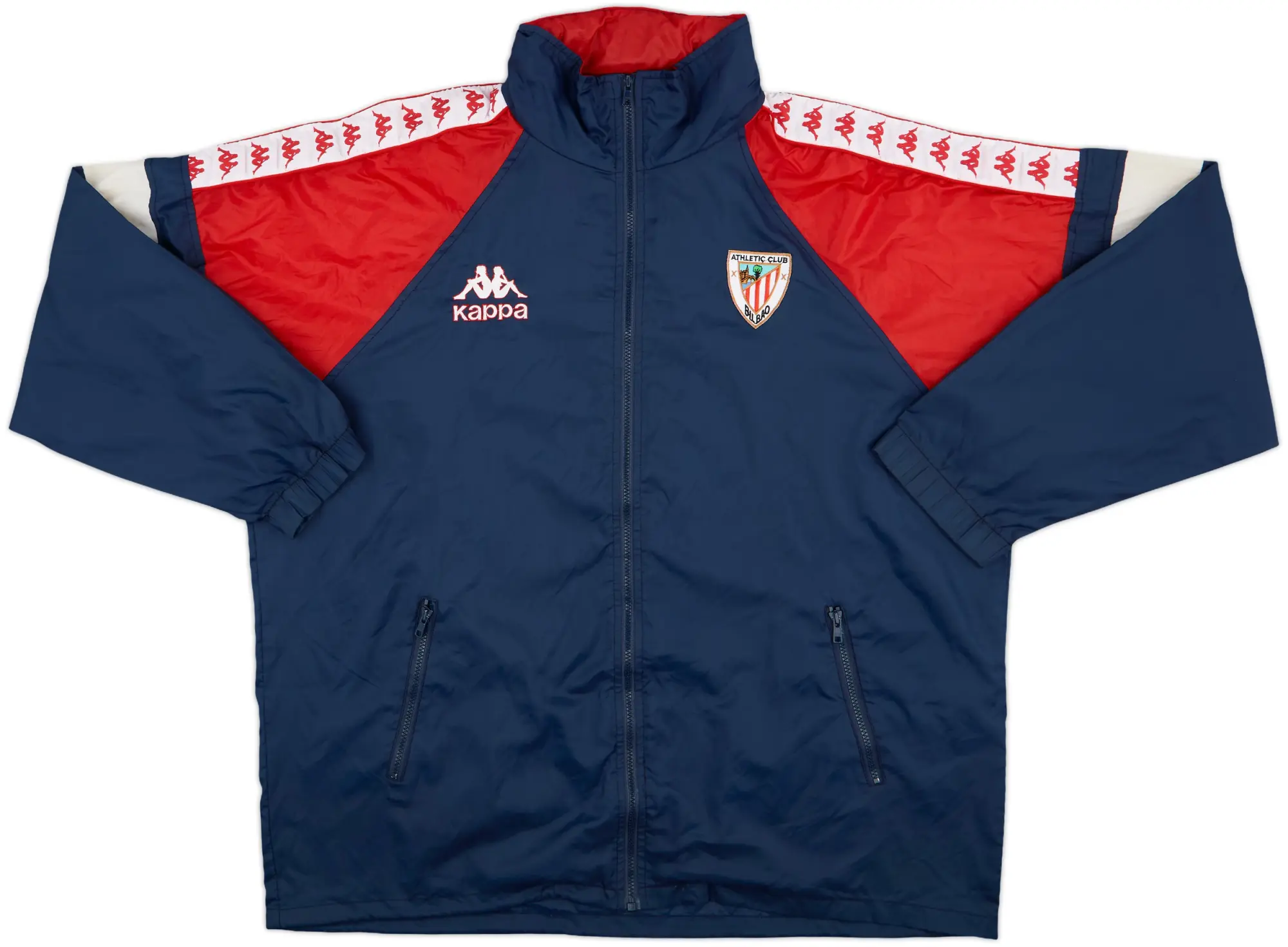 1995-97 Athletic Bilbao Kappa Hooded Rain Jacket - 6/10 - (XL)