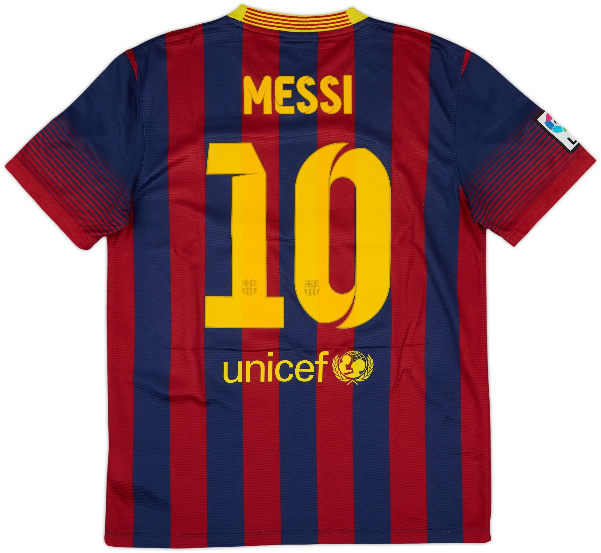 2014-15 Barcelona Home Shirt Messi #10 - 8/10 - (M)