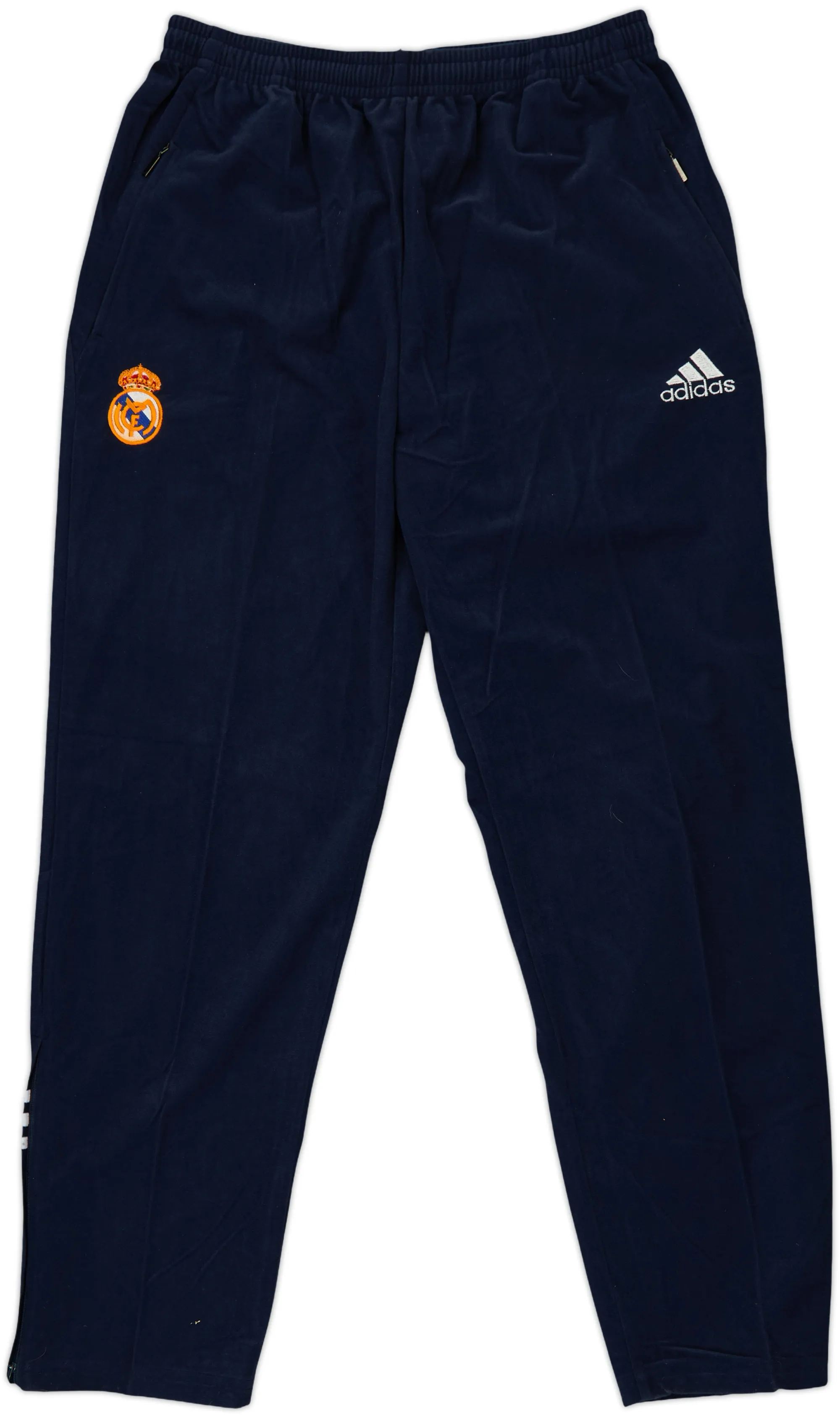 1999-00 Real Madrid adidas Track Pants/Bottoms - 6/10 - (XL)