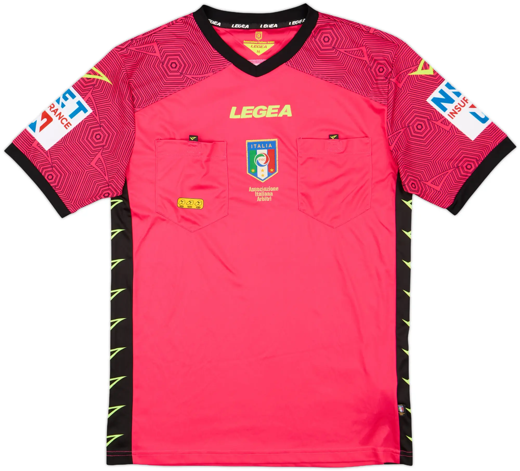 2022-23 Italy Legea Referee Shirt - 9/10 - (M)