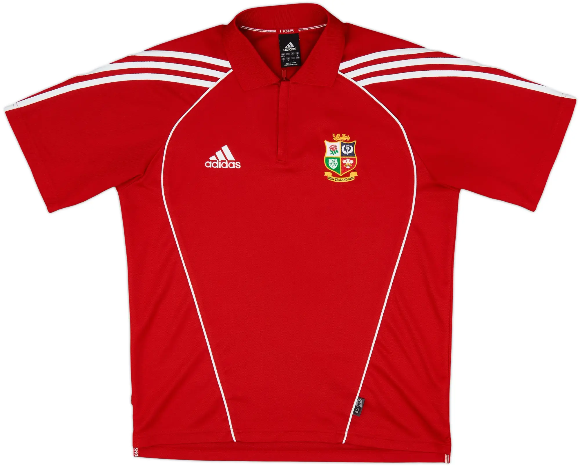 2005 British & Irish Lions Rugby 'New Zealand Tour' Shirt - 9/10 - (M)