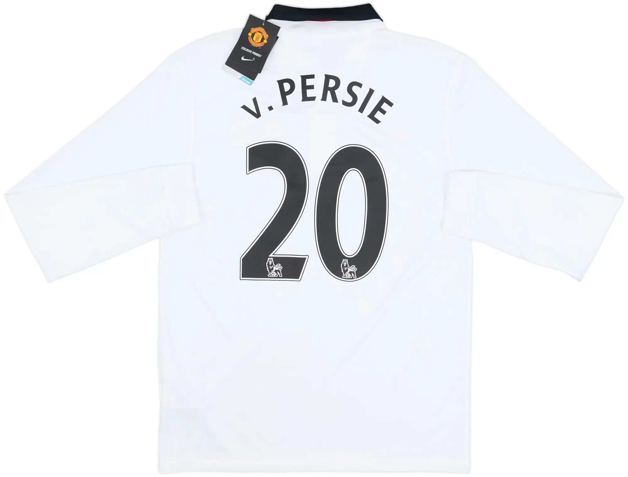 2014-15 Manchester United Away L/S Shirt v.Persie #20 (M)