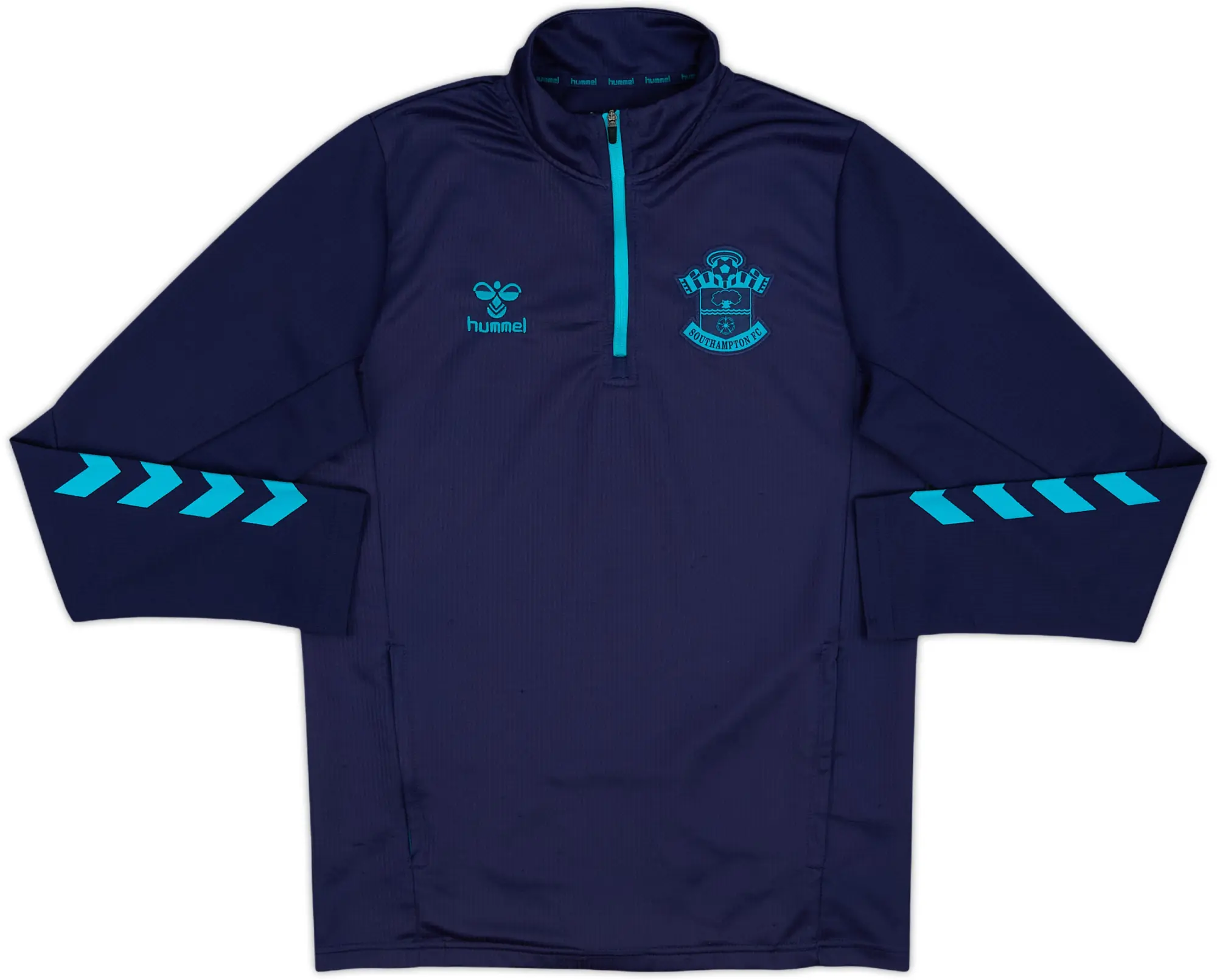 2021-22 Southampton Hummel 1/4 Zip Training Top - 8/10 - (M)