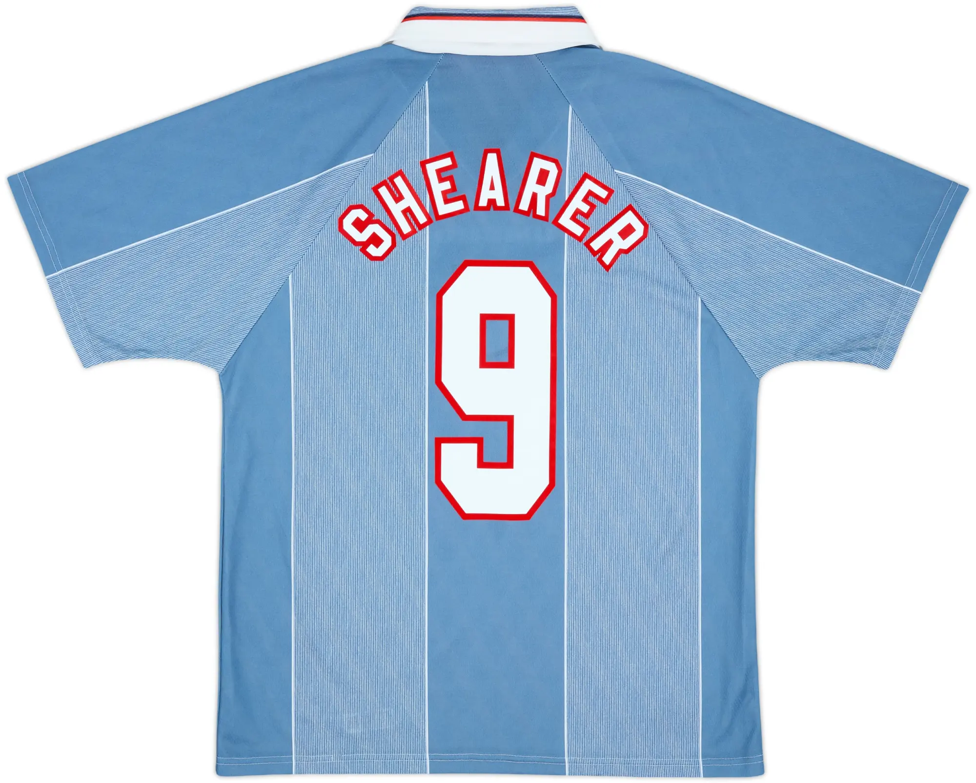 1996-97 England Away Shirt Shearer #9 - 10/10 - (L)