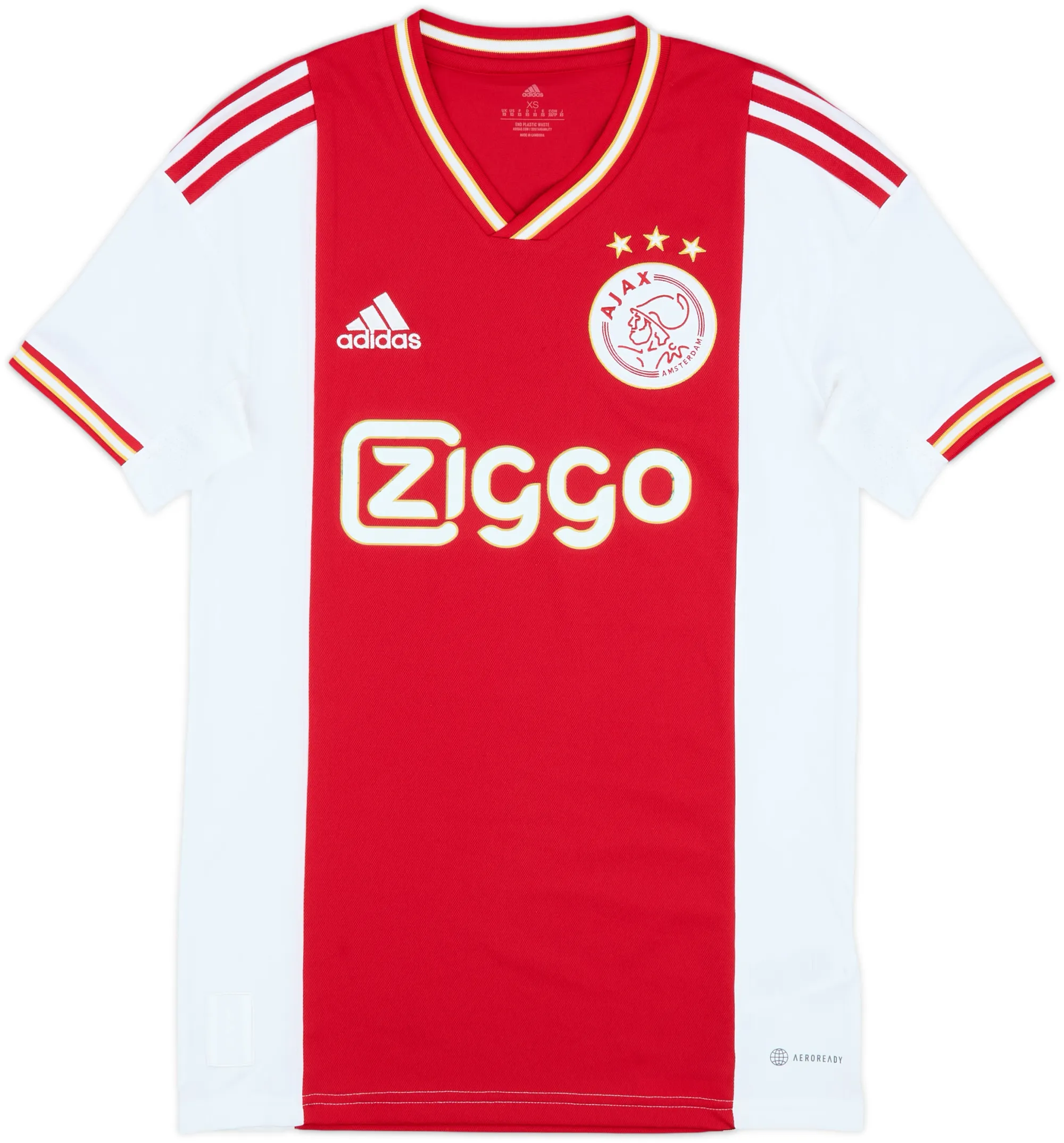 adidas Ajax Mens SS Home Shirt 2022/23
