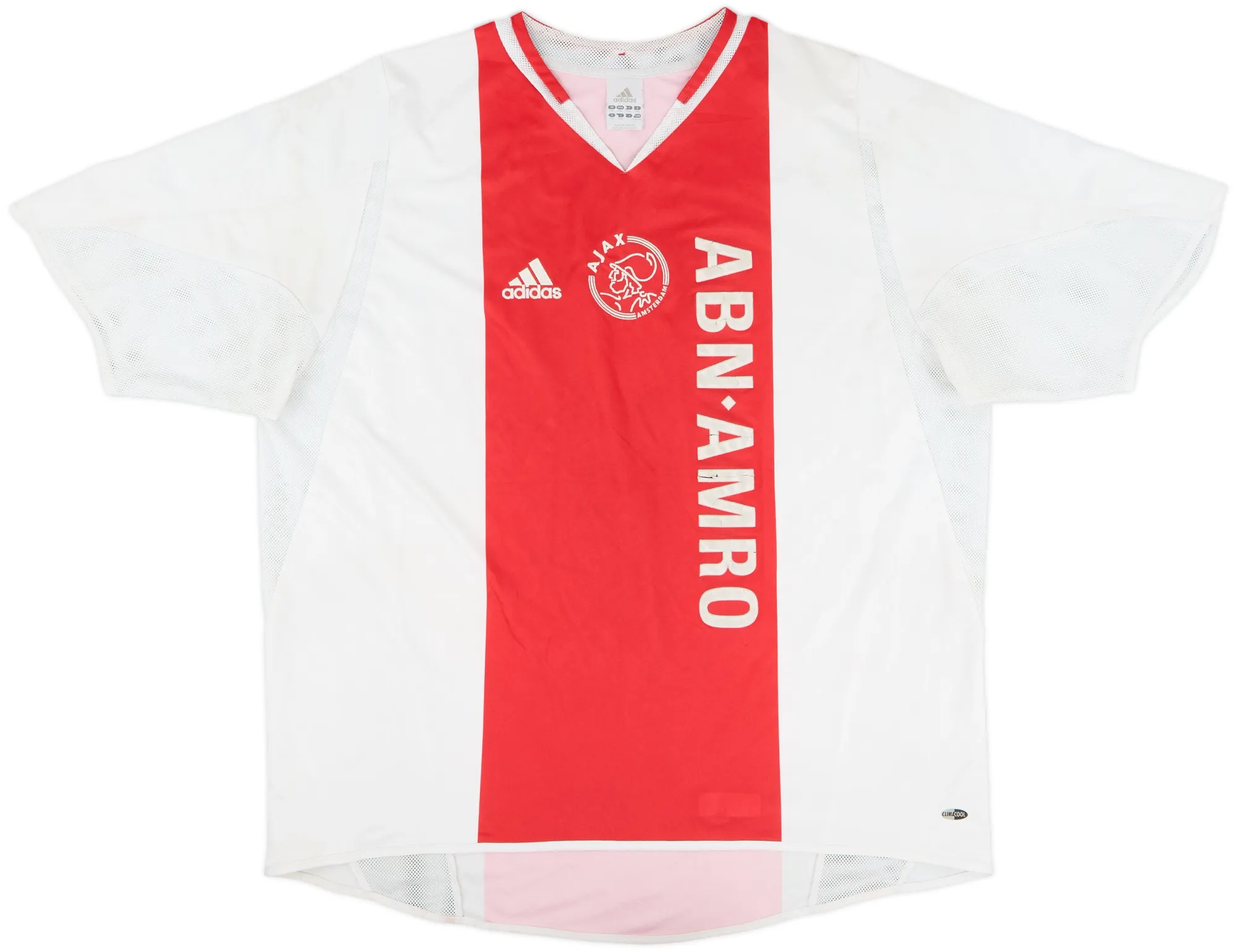adidas Ajax Mens SS Home Shirt 2004/05