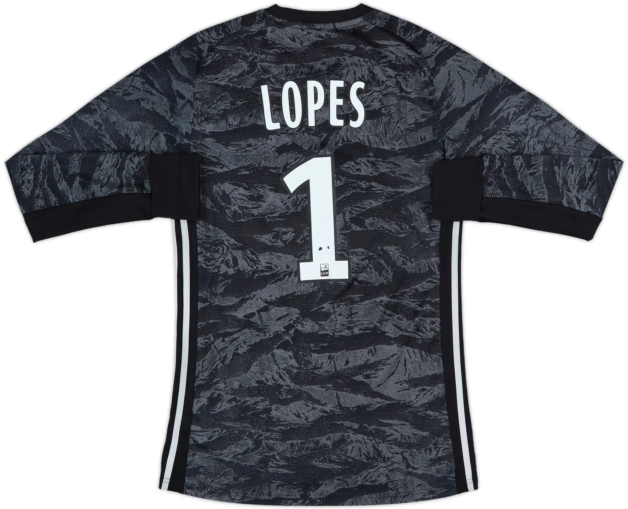2018-19 Lyon GK Shirt Lopes #1 - 6/10 - (S)