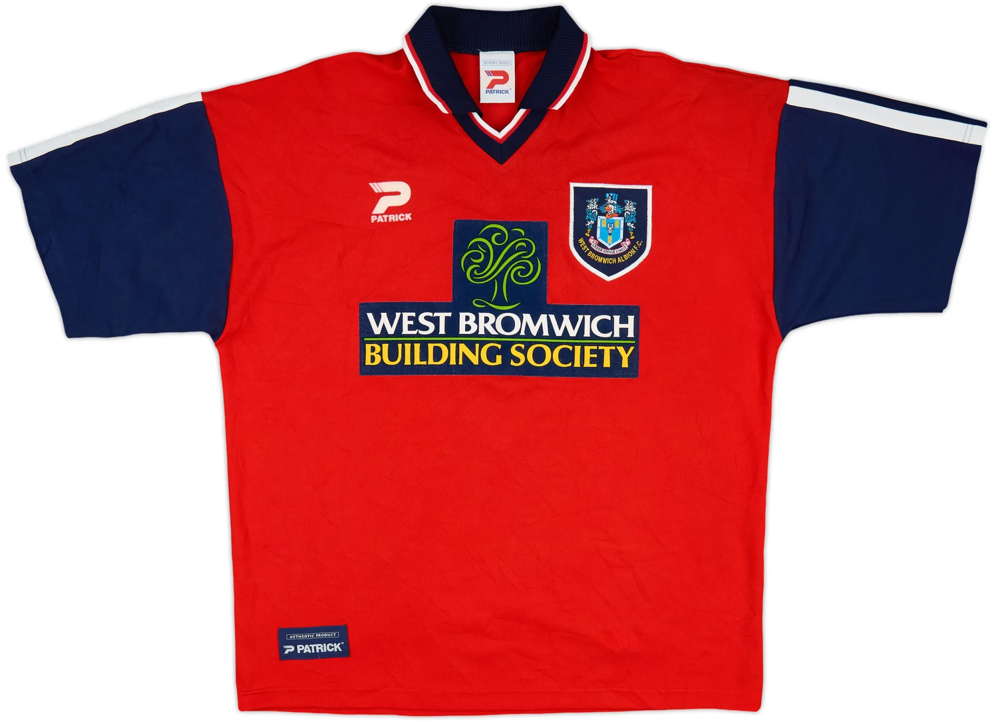 Away West Bromwich Albion Mens SS Away Shirt 1997/99
