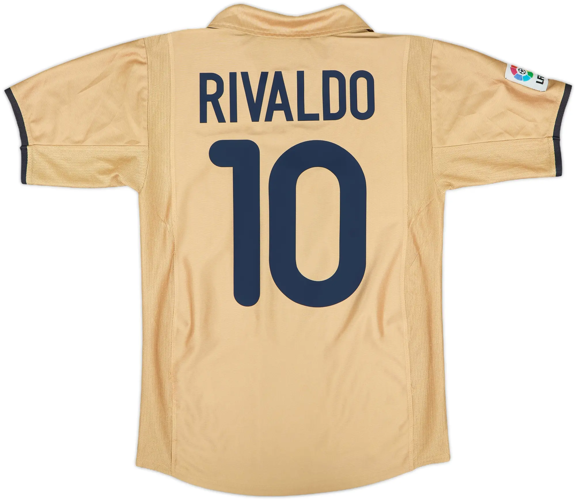 2001-03 Barcelona Away Shirt Rivaldo #10 - 9/10 - (S)