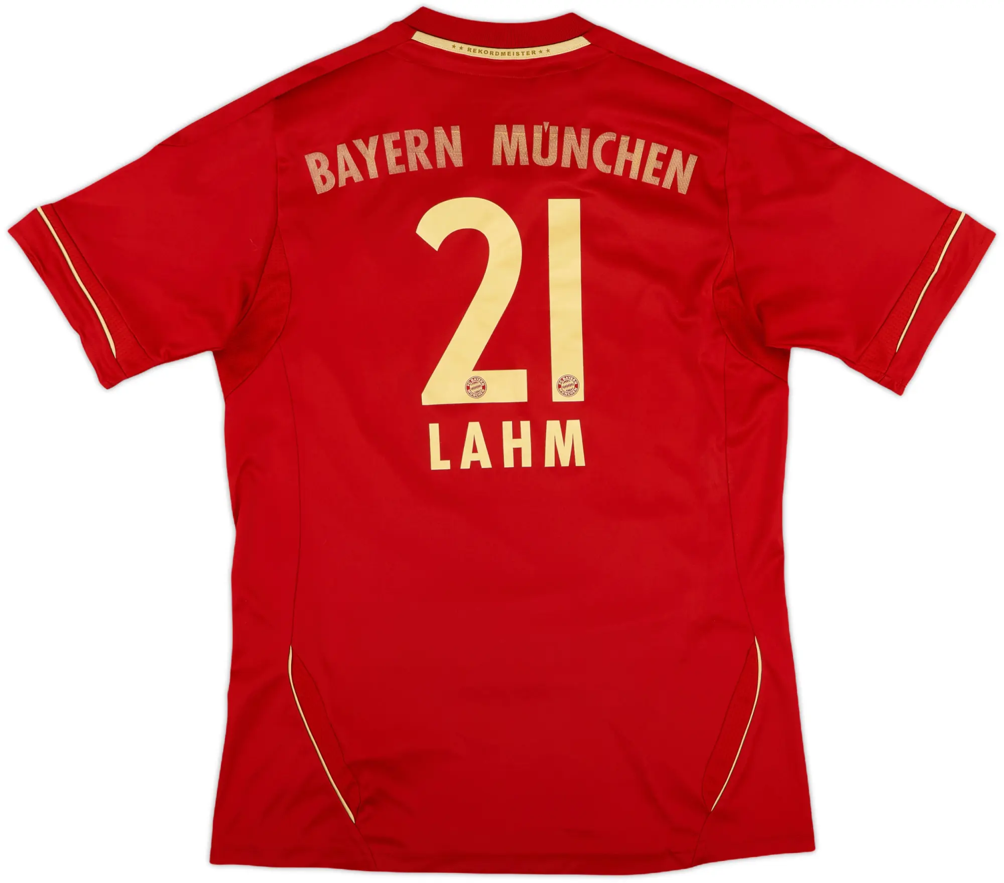 adidas Bayern Munich Boys SS Home Shirt 2011/13