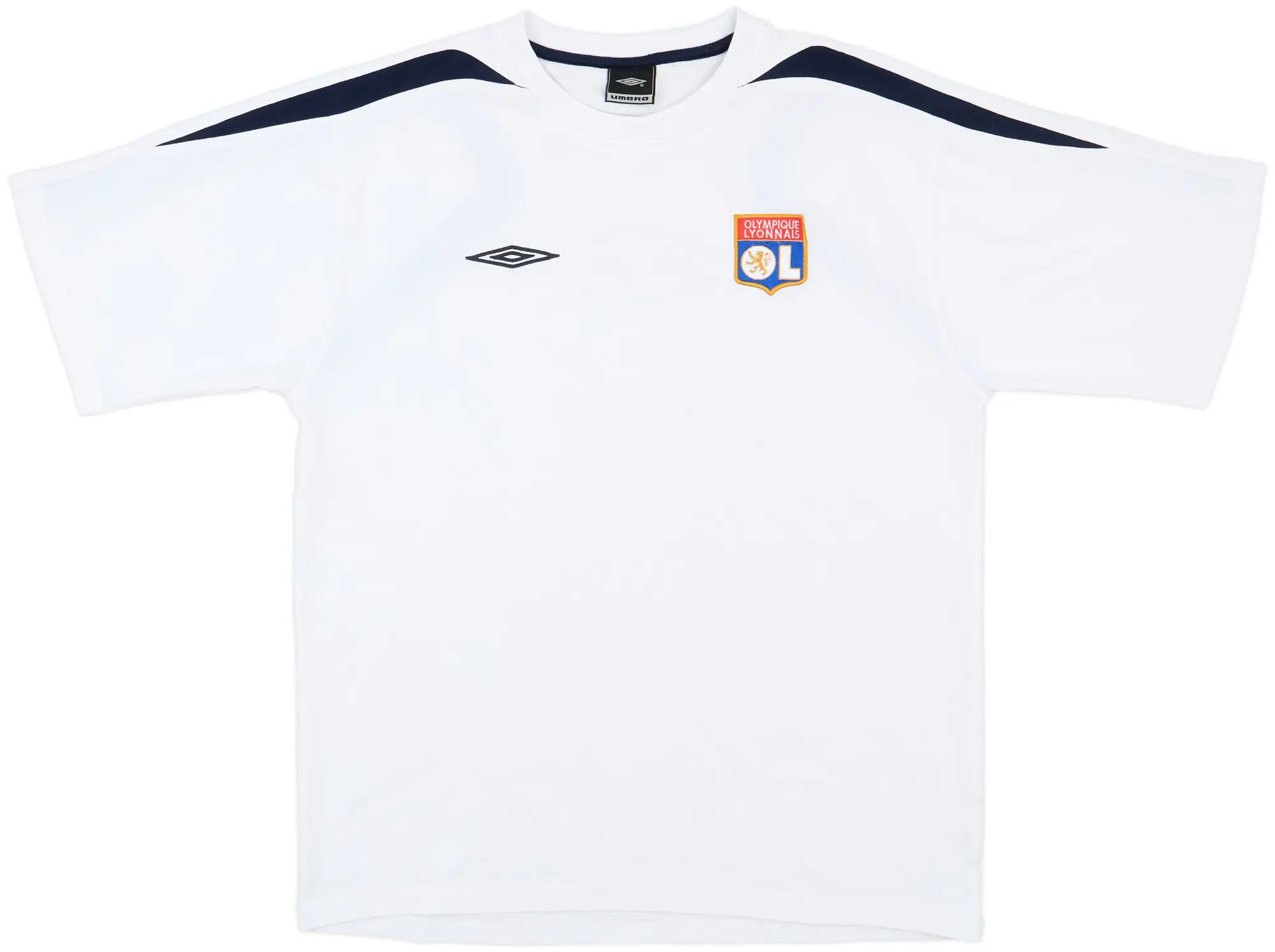 Umbro Lyon Mens SS Home Shirt 2002/03