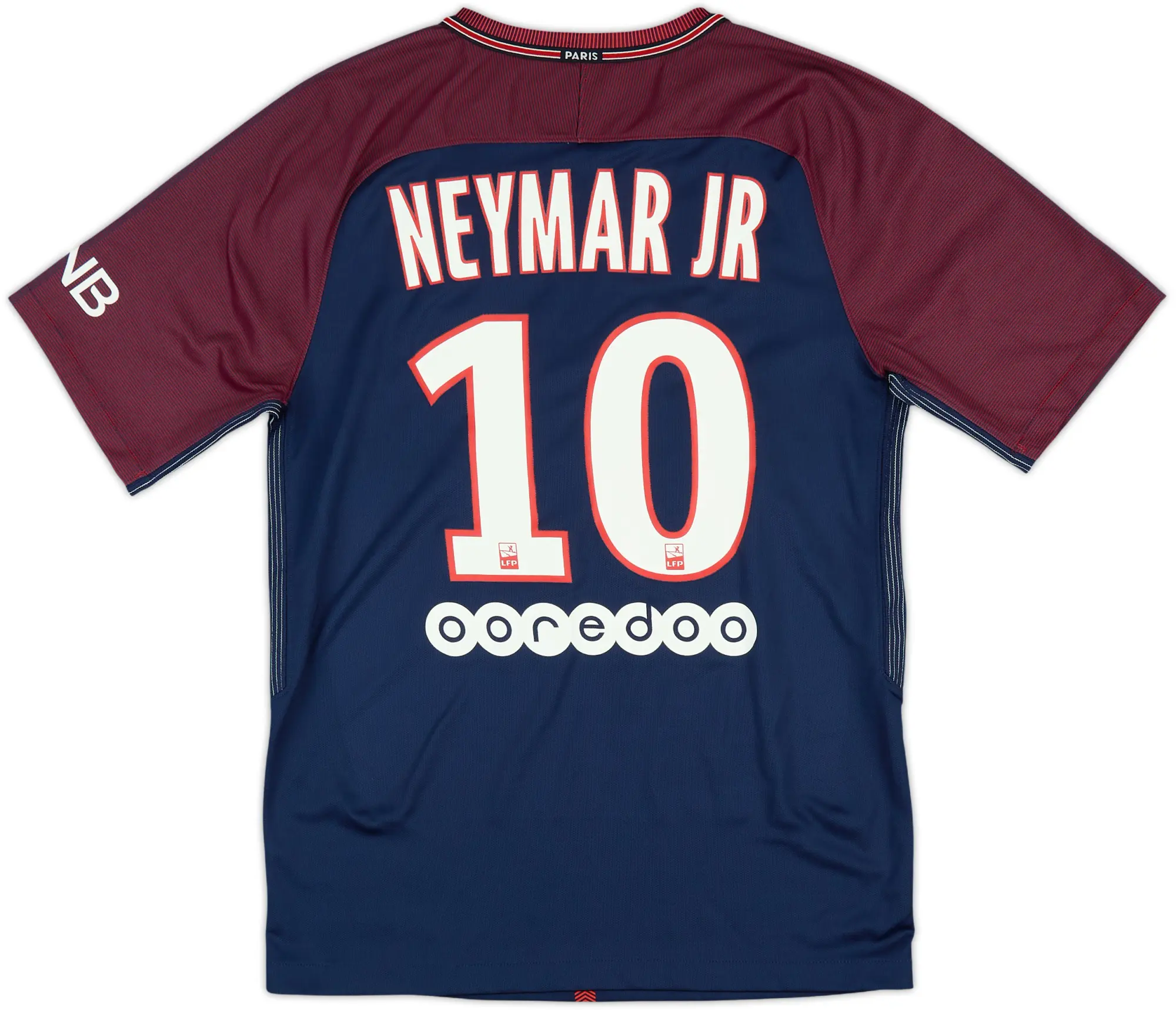 2017-18 Paris Saint-Germain Home Shirt Neymar Jr #10 - 10/10 - (S)